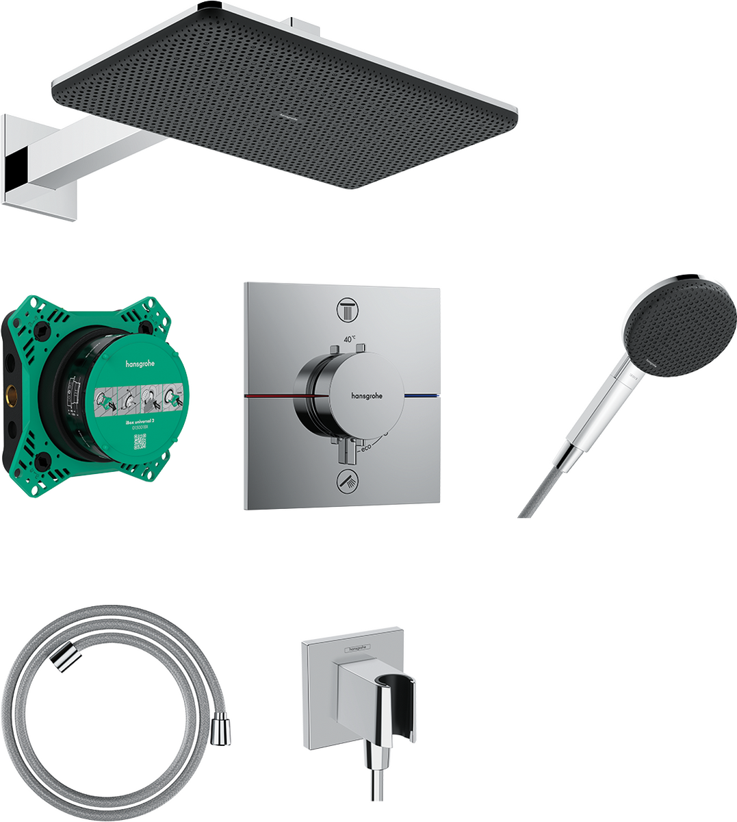 Shower Raindance Alive Q concealed 210/340 1jet