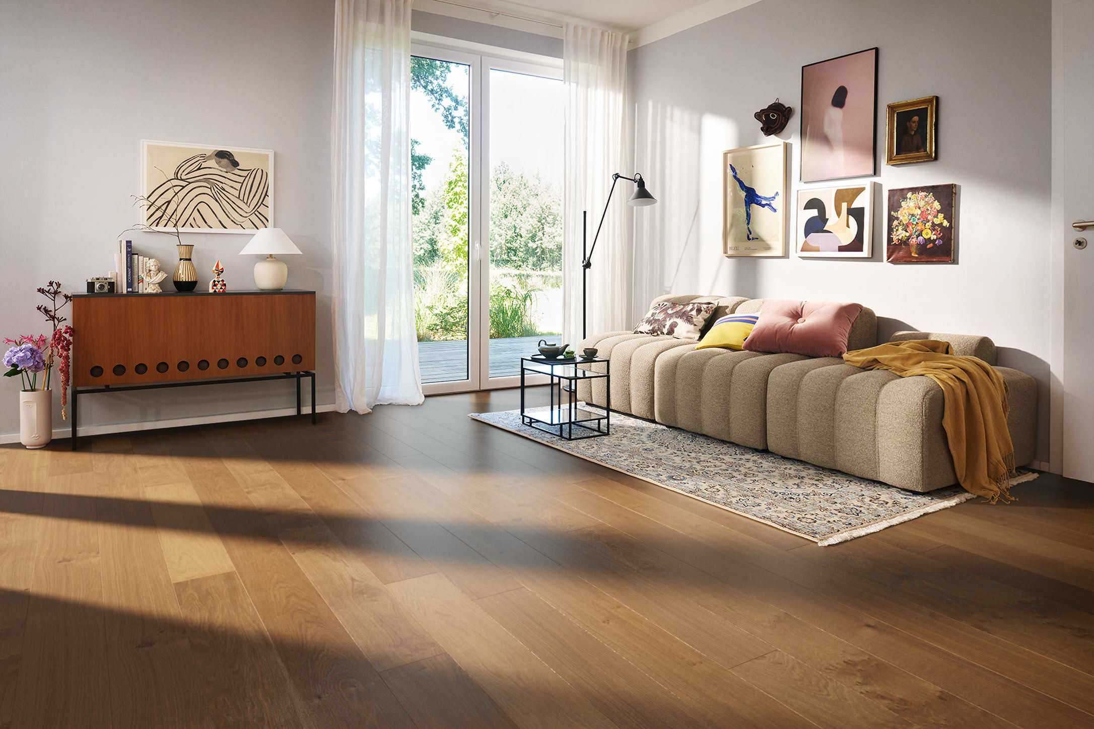 PLANK 1-STRIP 4V SMOKED OAK MARKANT BRUSHED (SPA PARKETT)