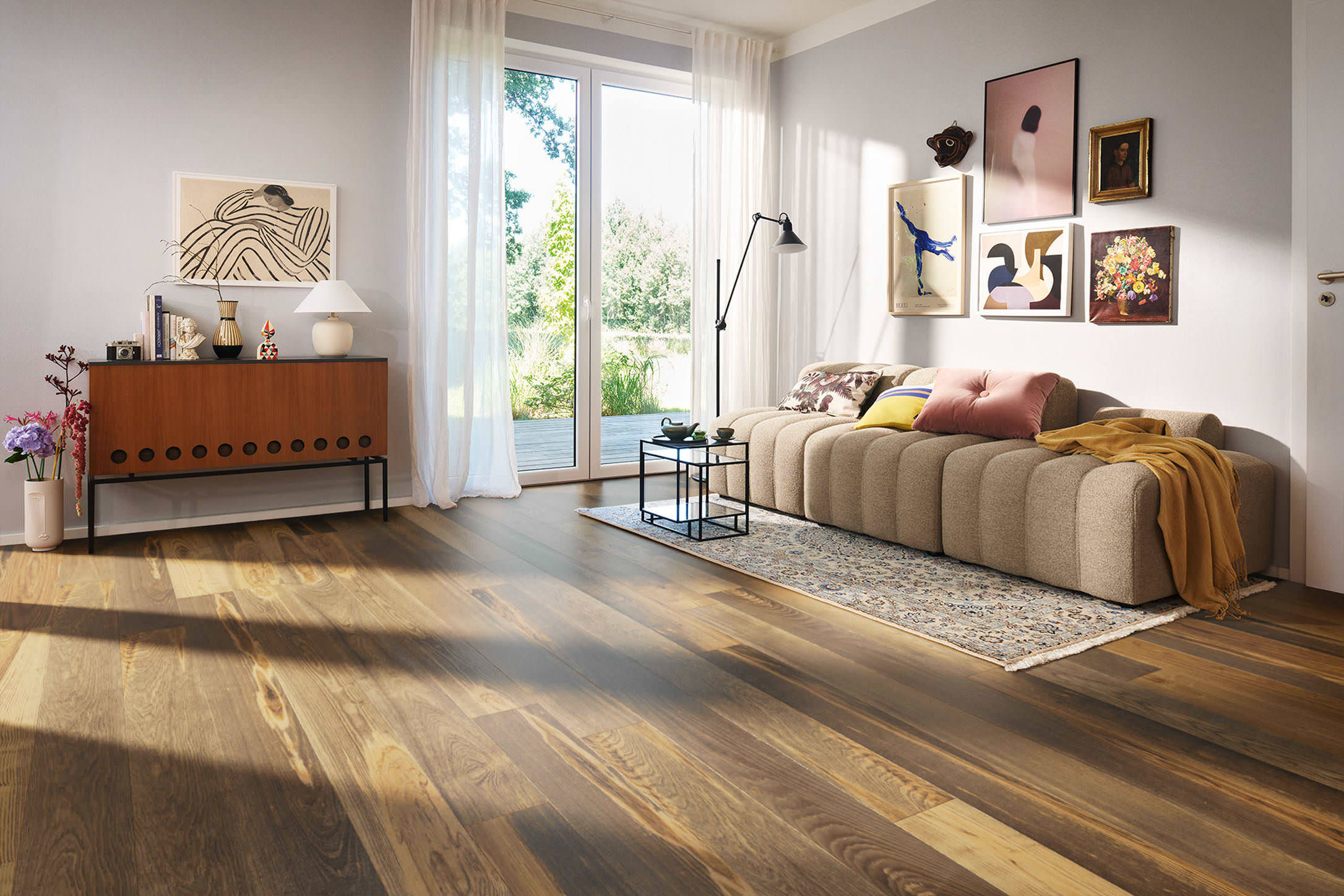 PLANK 1-STRIP 4V ASH BARRIQUE SELECTIV BRUSHED