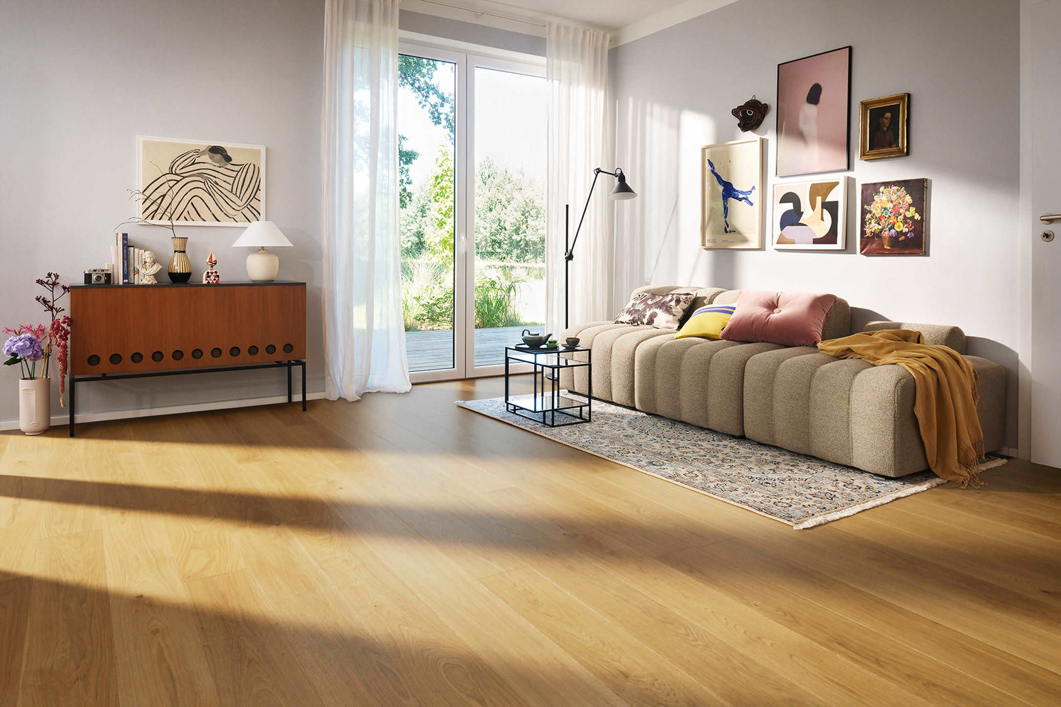 PLANK 1-STRIP 4V OAK EXKLUSIV BRUSHED