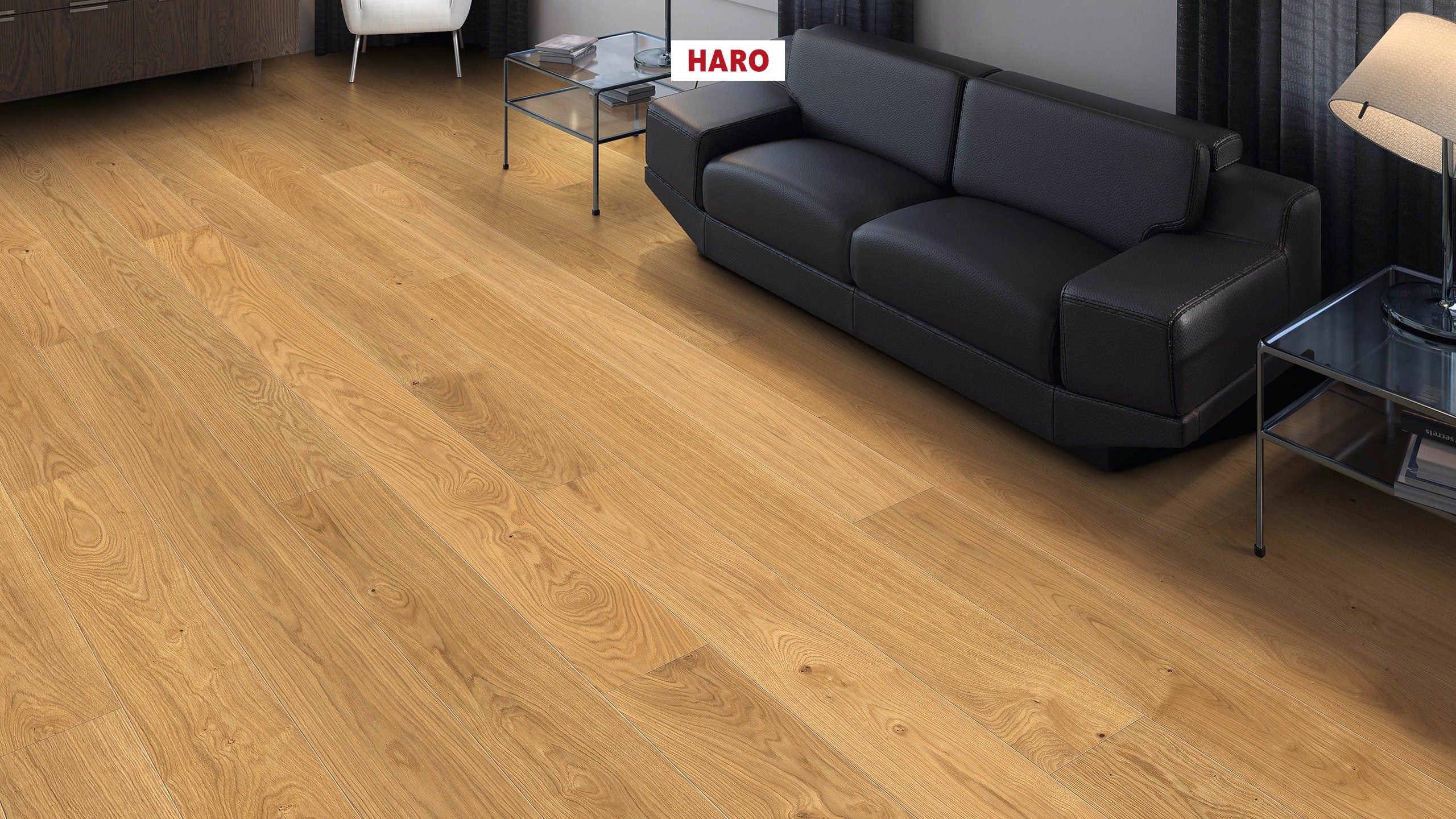 PLANK 1-STRIP 4V OAK EXKLUSIV BRUSHED