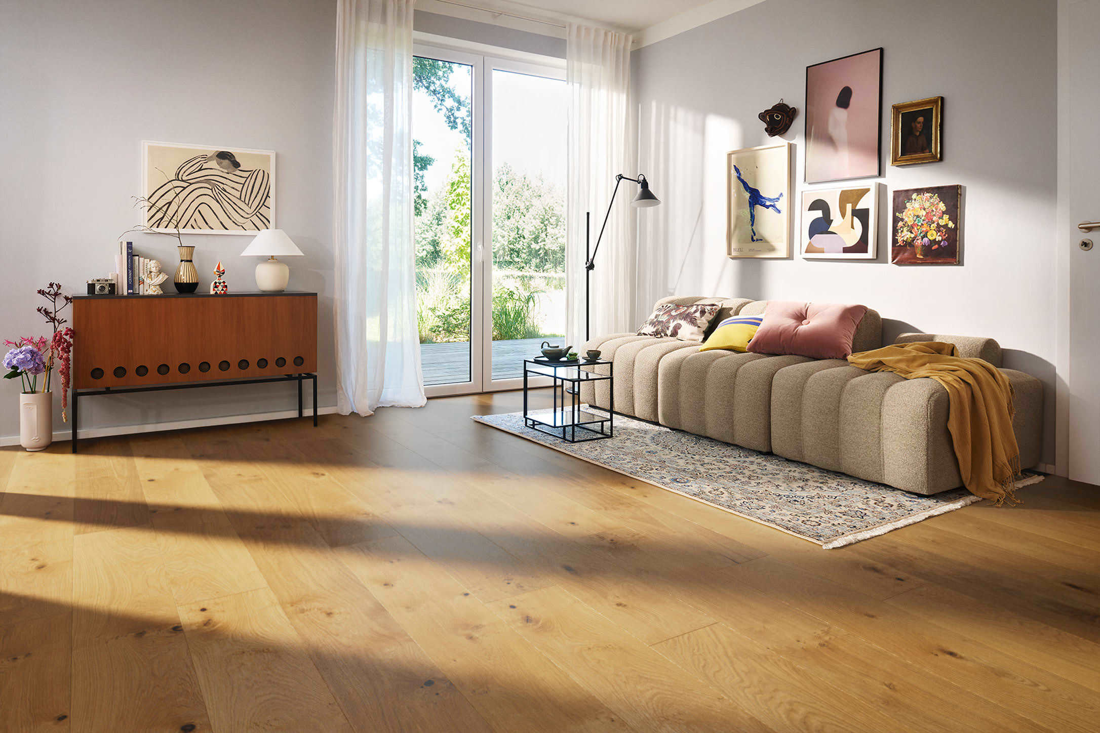 PLANK 1-STRIP 4V OAK UNIVERSAL ALPINE BRUSHED