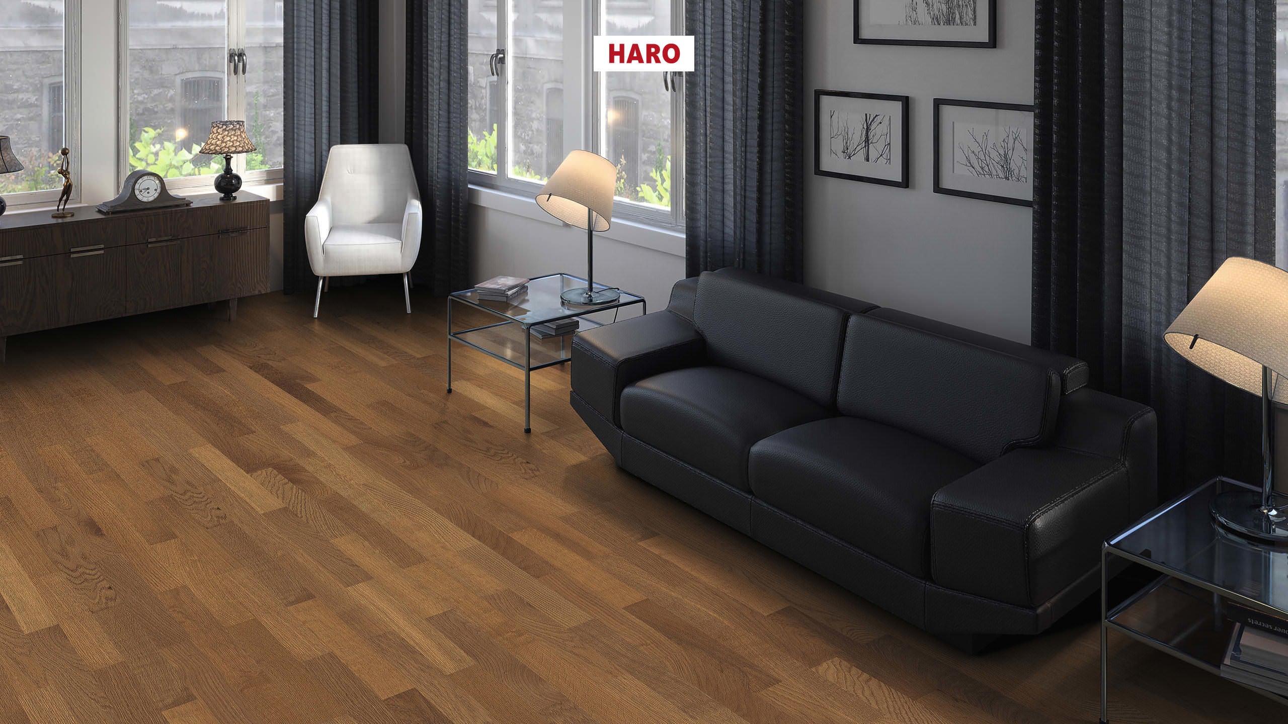 STRIP ALLEGRO SMOKED OAK BRUSHED