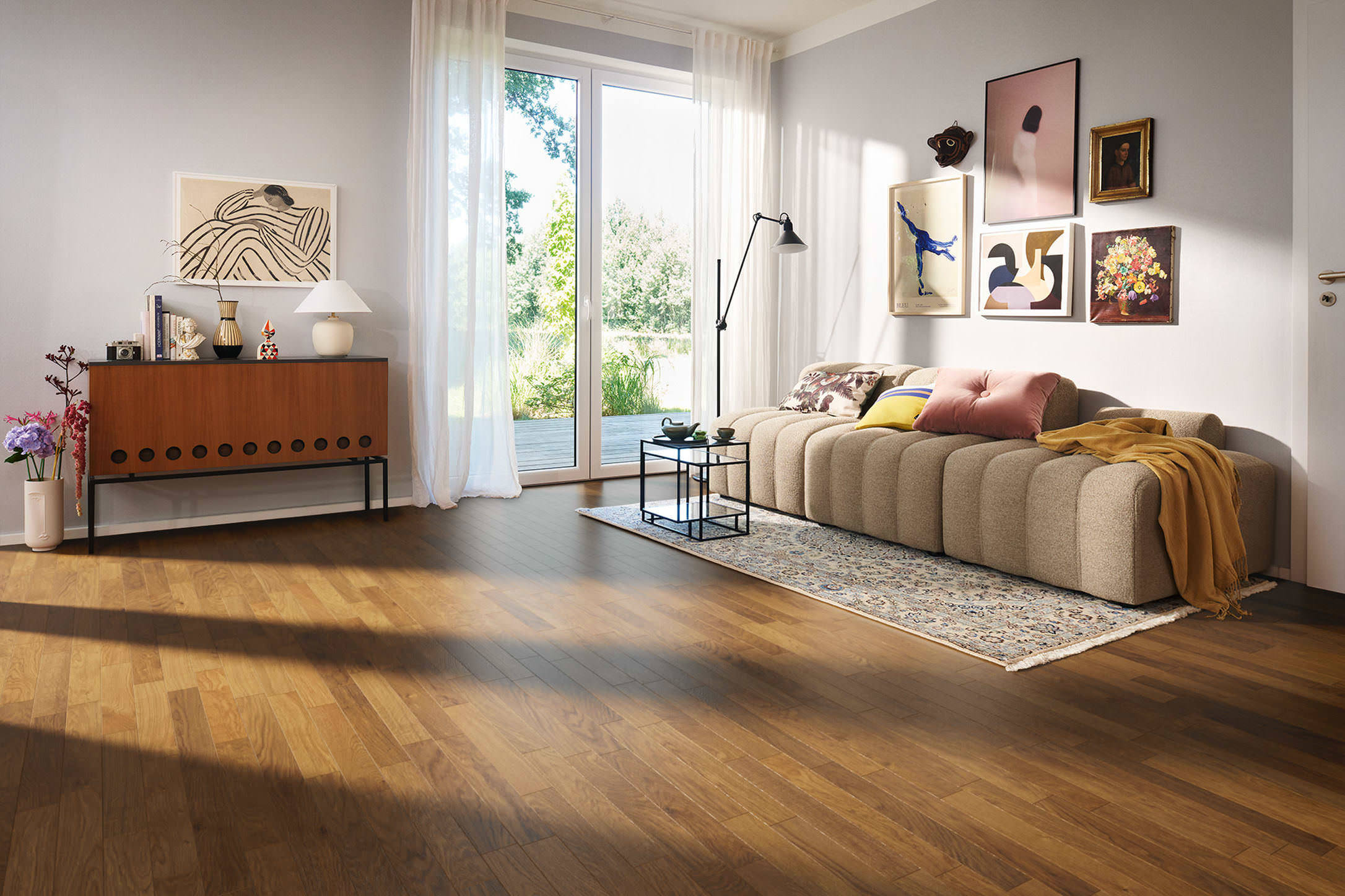 STRIP ALLEGRO SMOKED OAK NATURALE BRUSHED