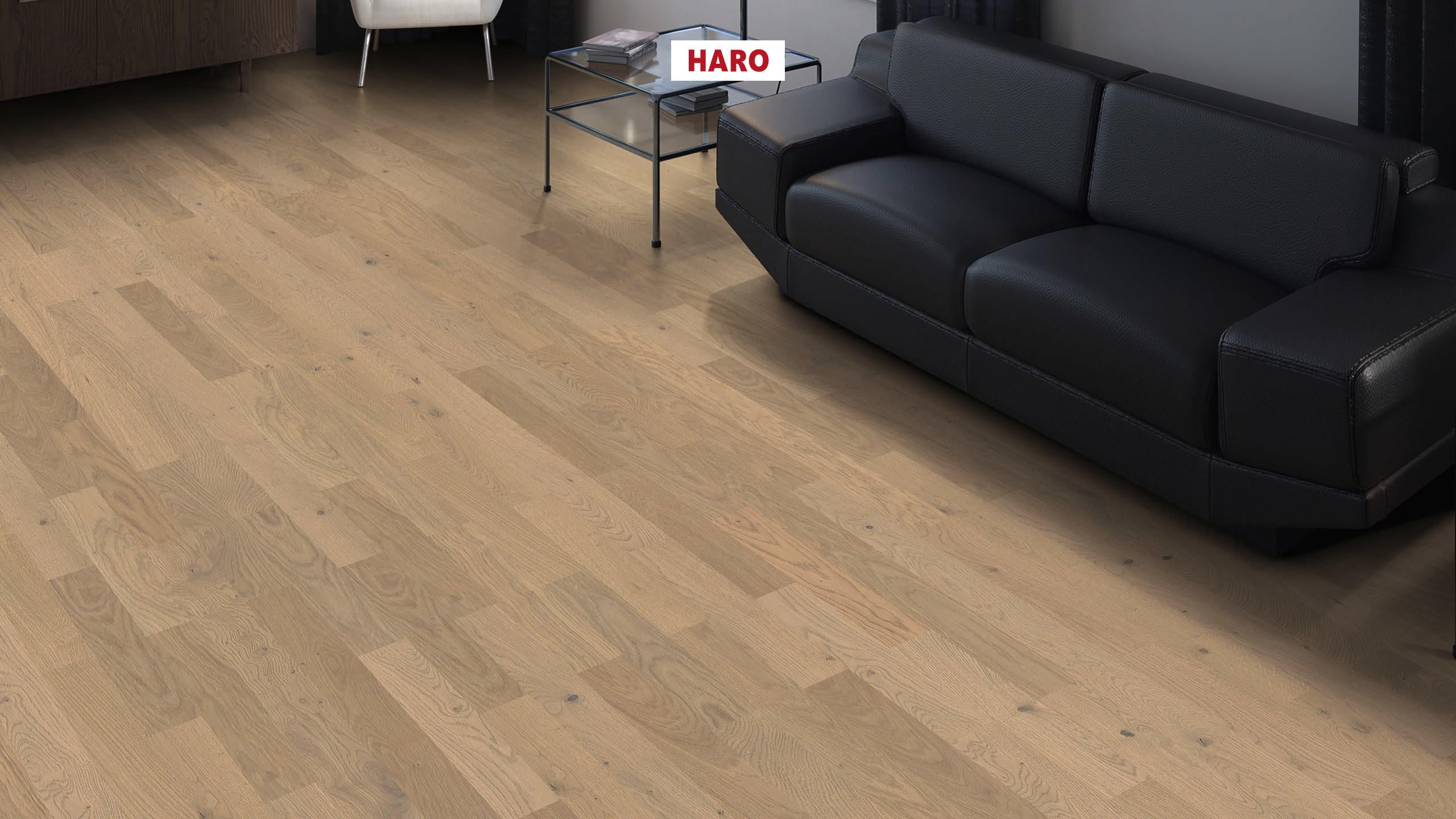 STRIP ALLEGRO OAK SAND GREY NATURALE BRUSHED