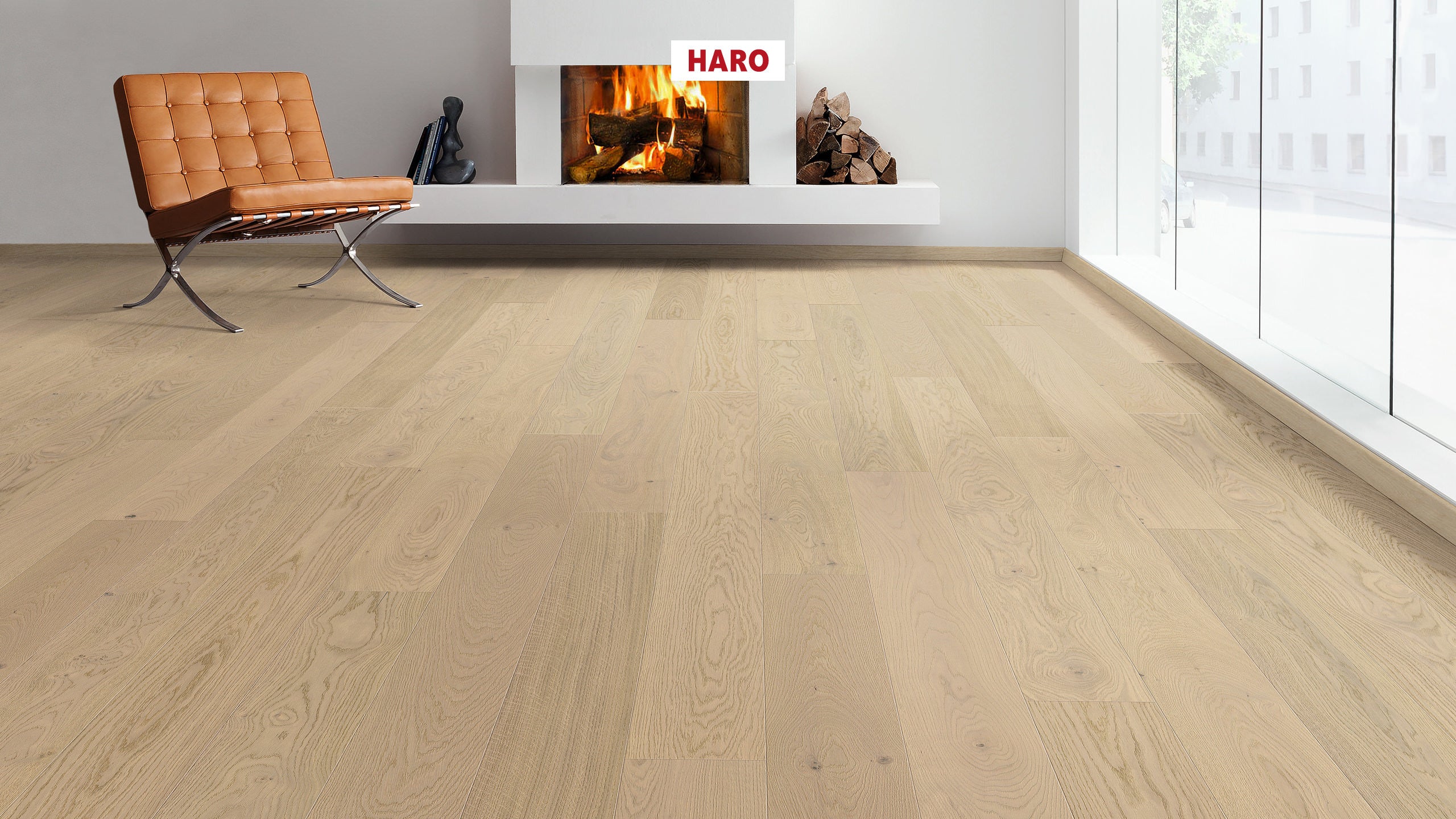 PLANK 1-STRIP 4V OAK SAND GREY MARKANT BRUSHED