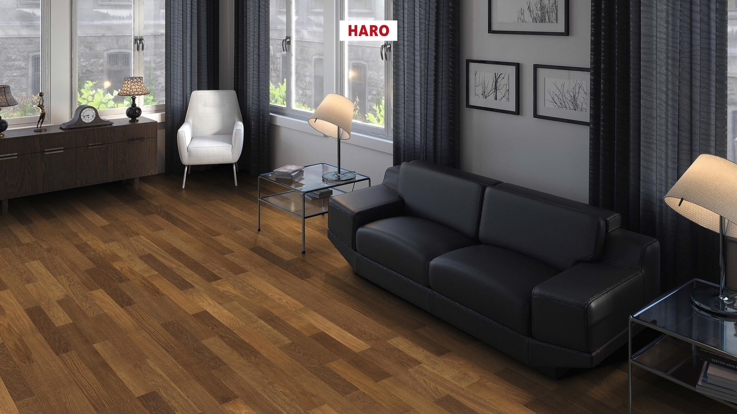 STRIP ALLEGRO FUMED OAK TREND BRUSHED