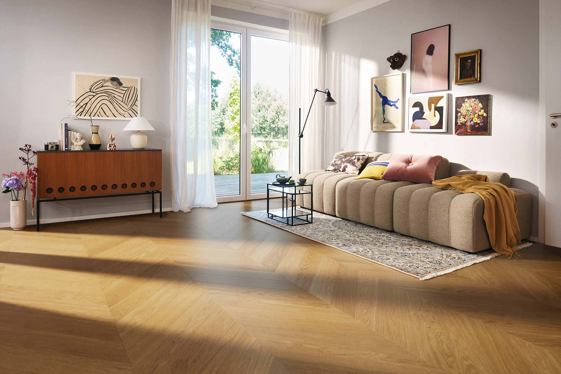 STRIP CHEVRON 4V OAK SELECTIV BRUSHED