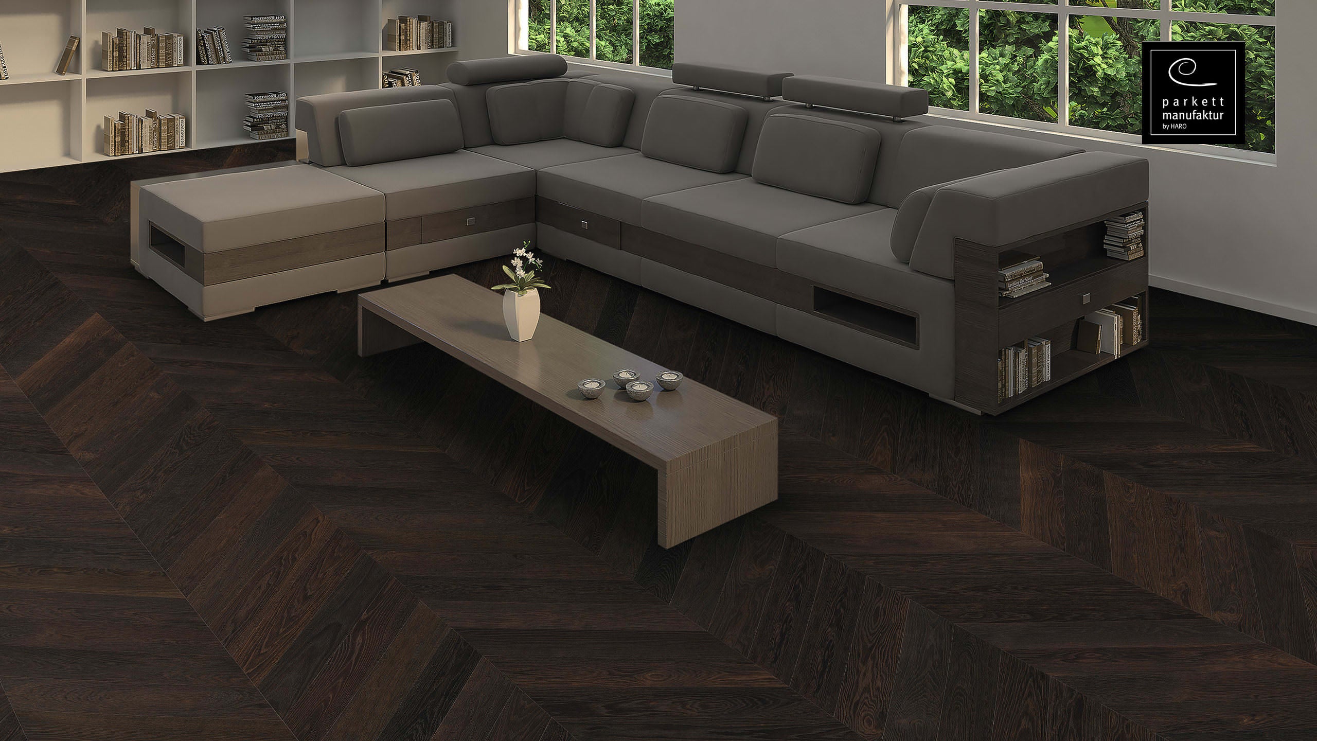 STRIP CHEVRON 4V AFRICAN OAK SELECTIV BRUSHED
