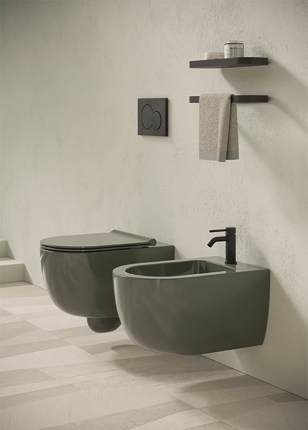 Bidet Unica 52 wall hung