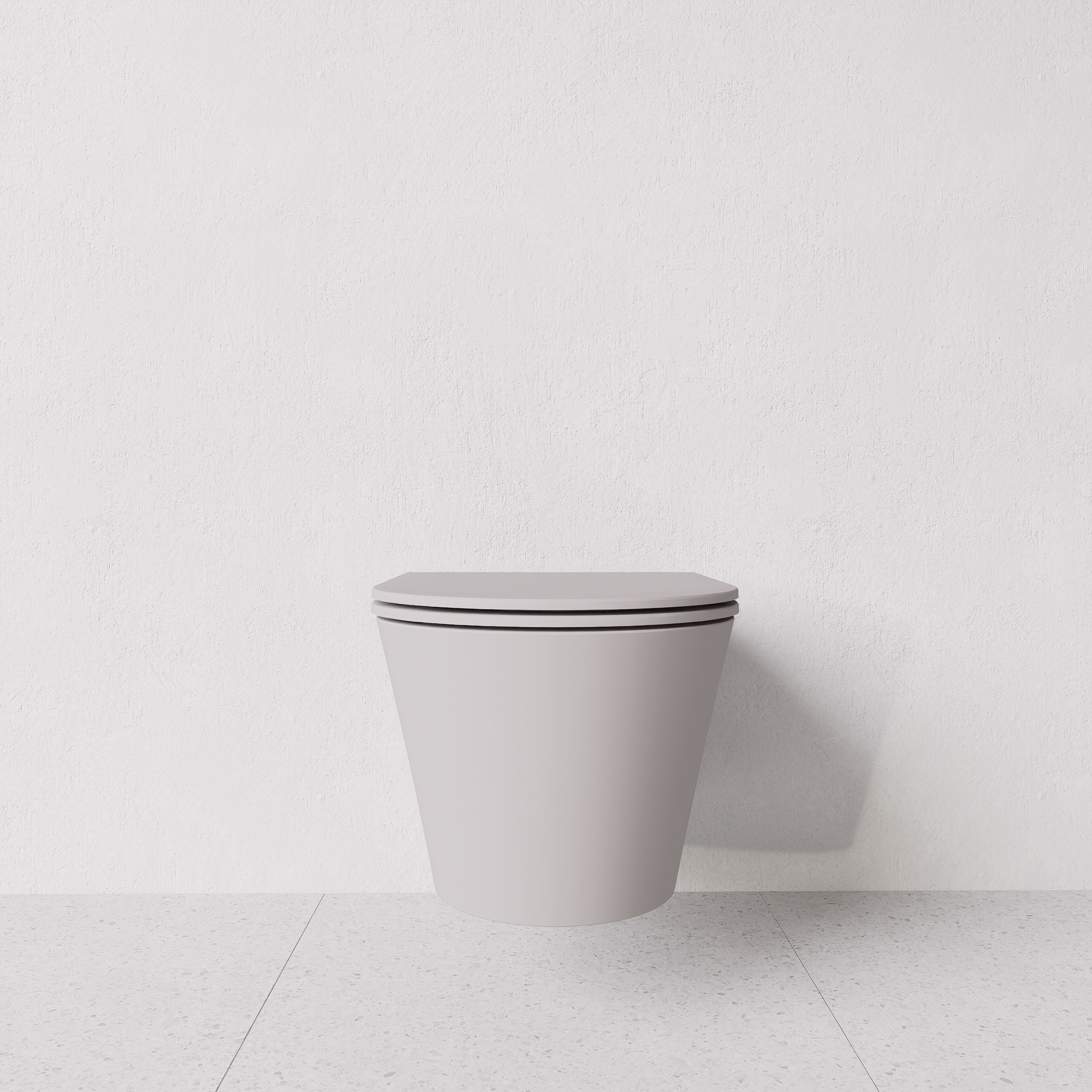 Toilet Hide round wall hung