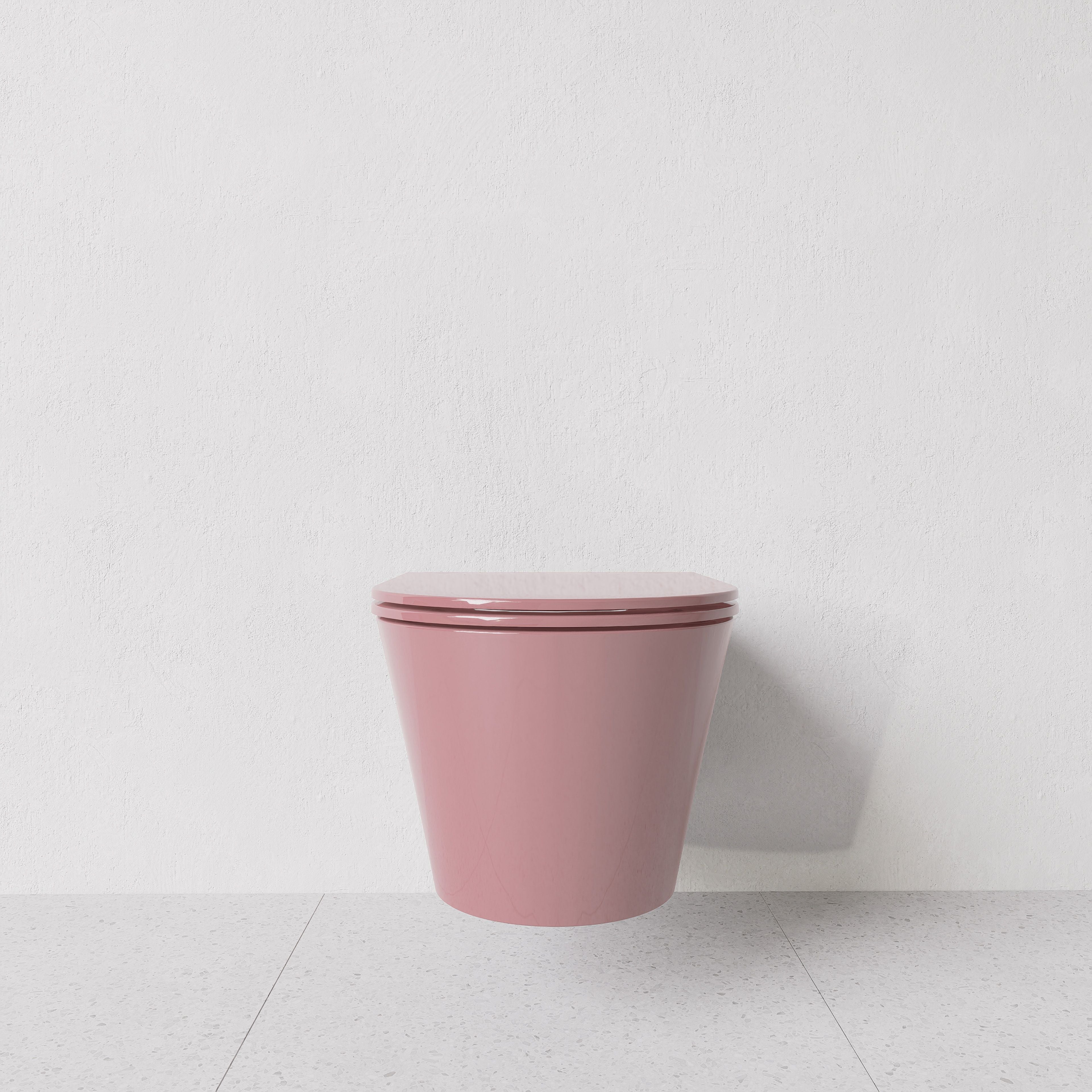 Toilet Hide round wall hung