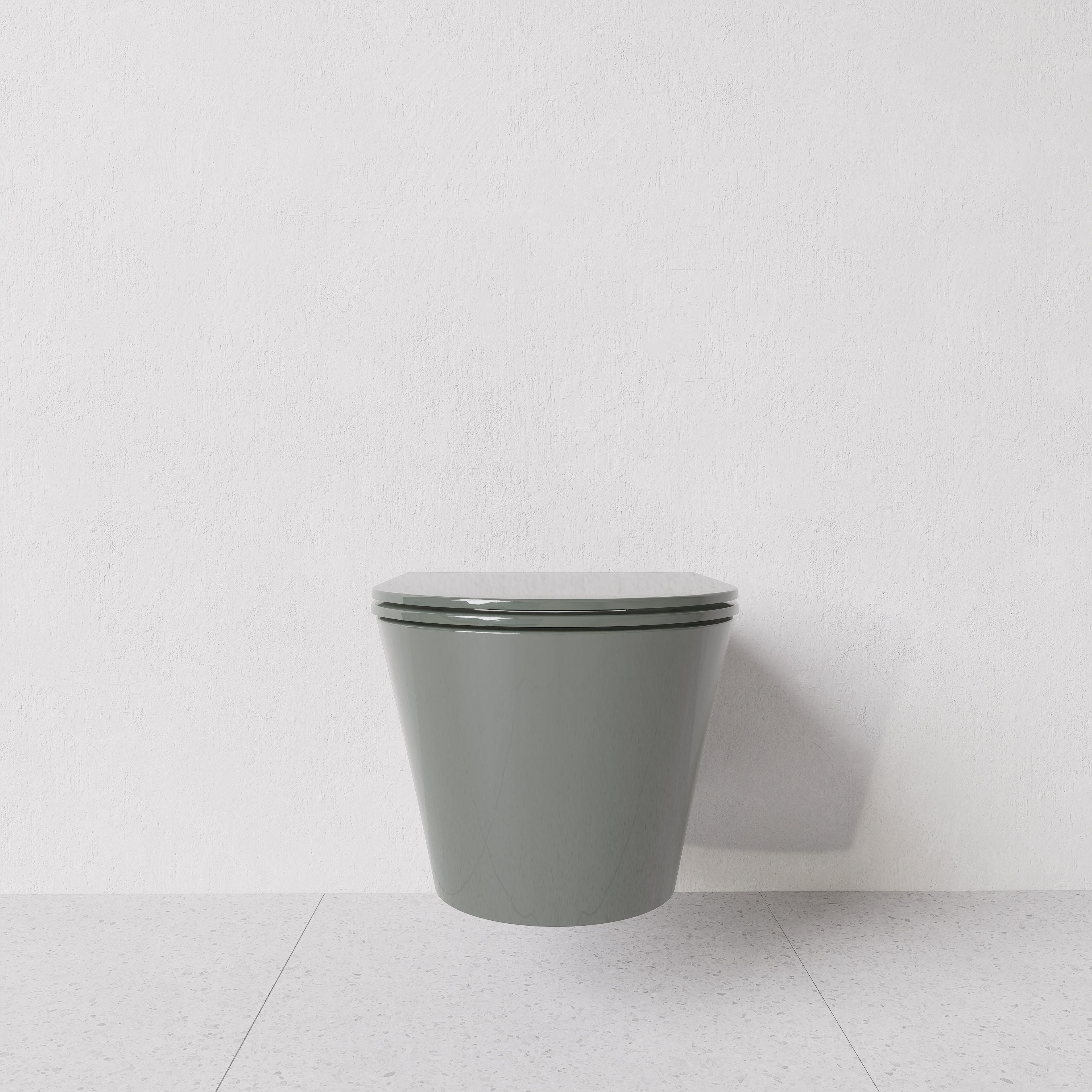 Toilet Hide round wall hung