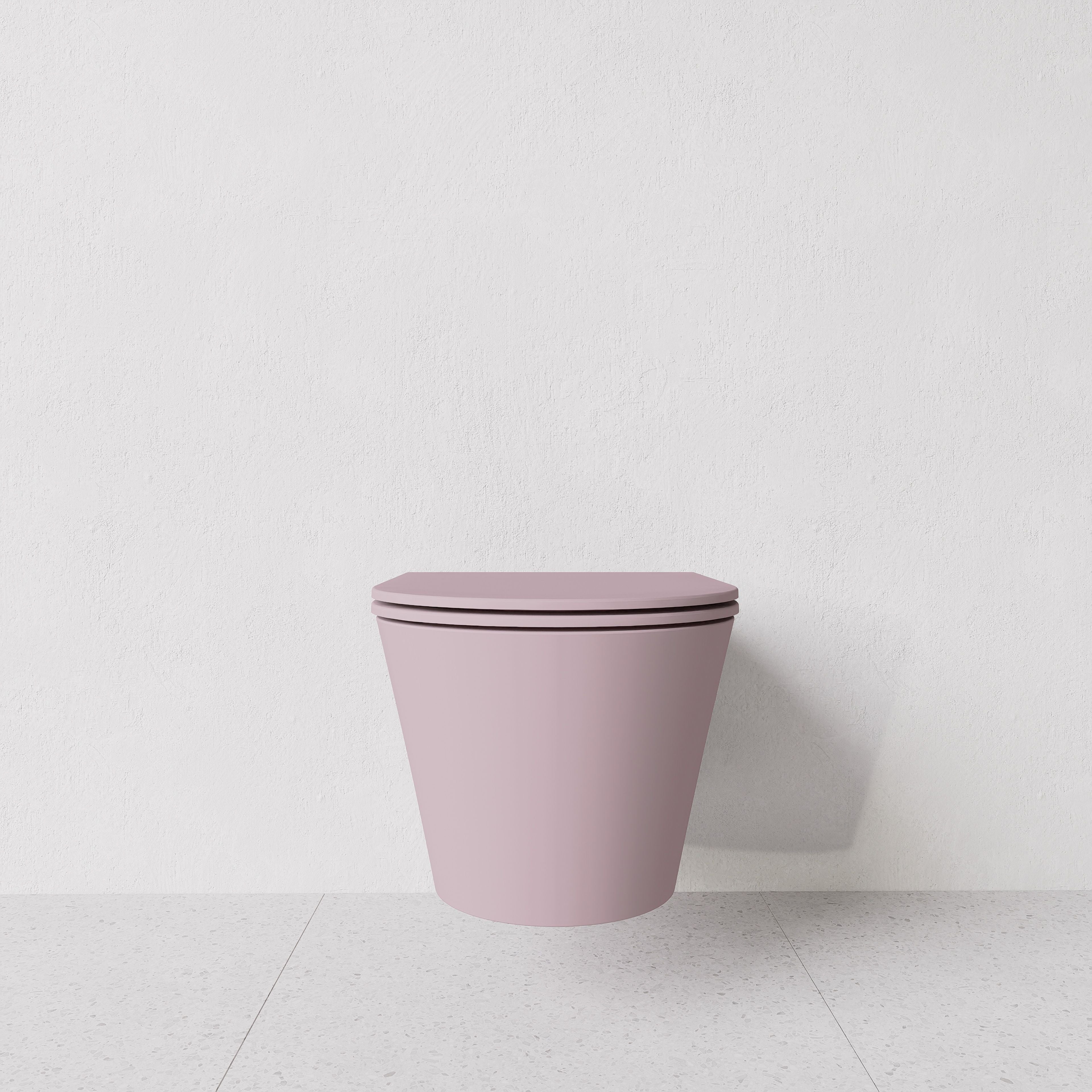 Toilet Hide round wall hung