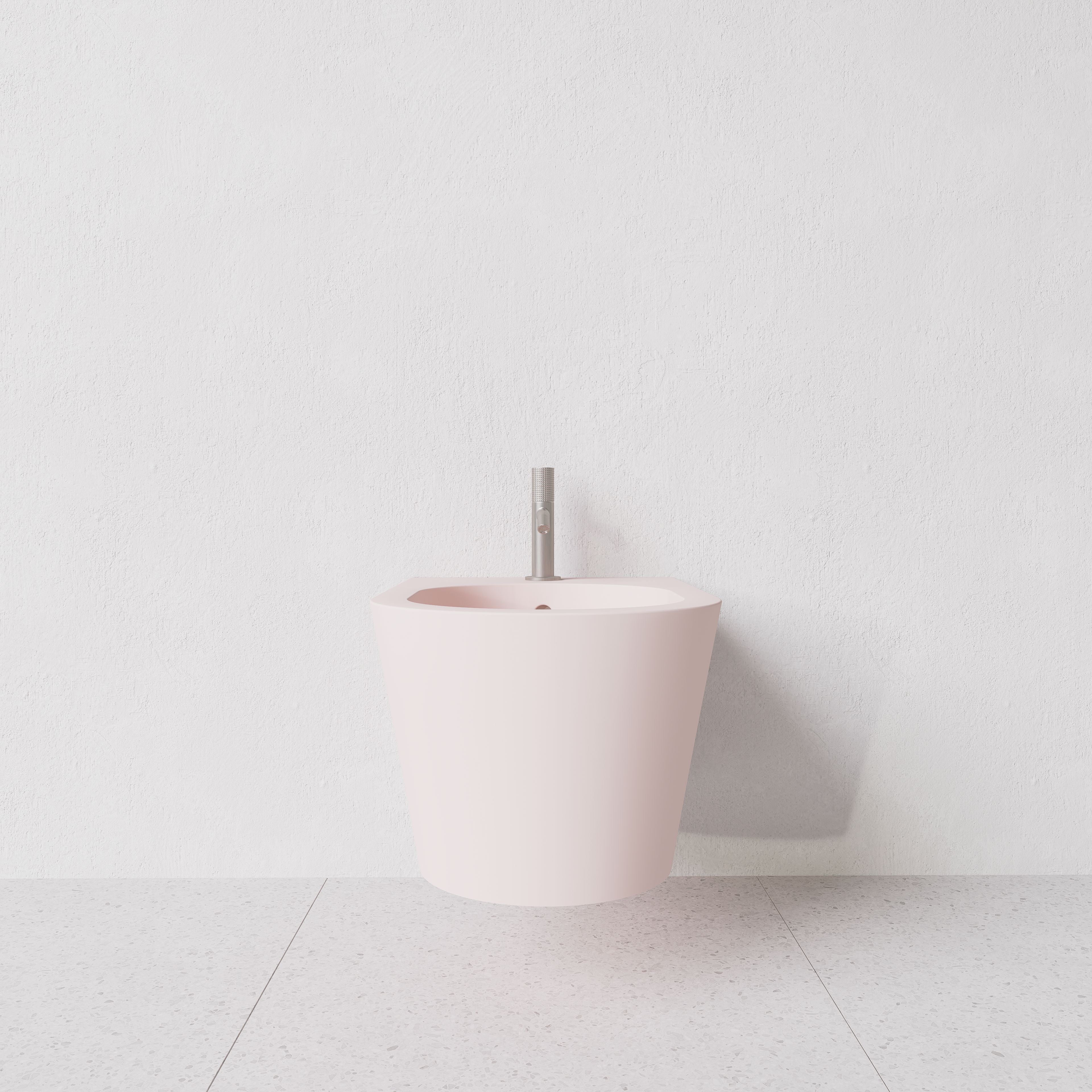 Bidet Hide round wall hung