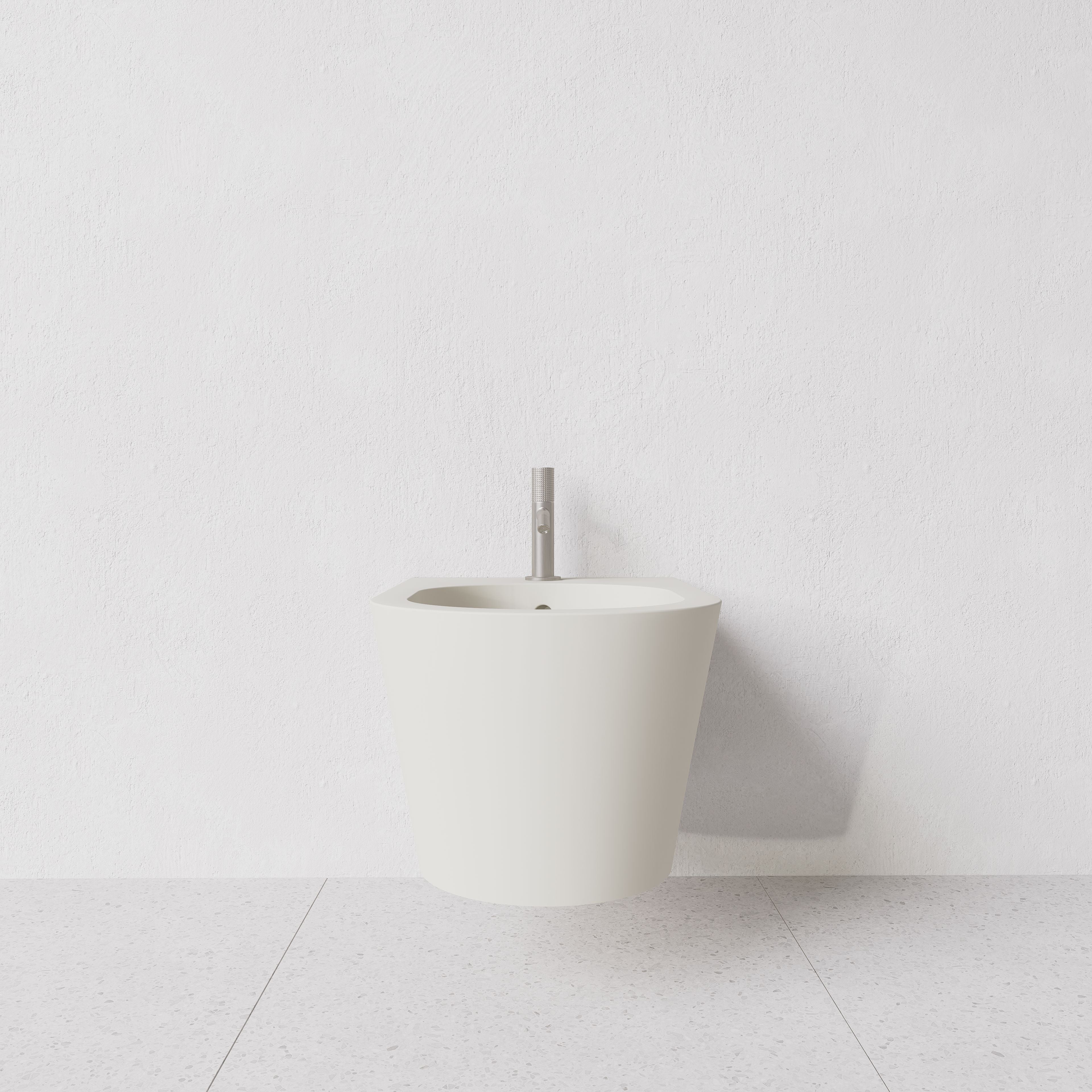 Bidet Hide round wall hung