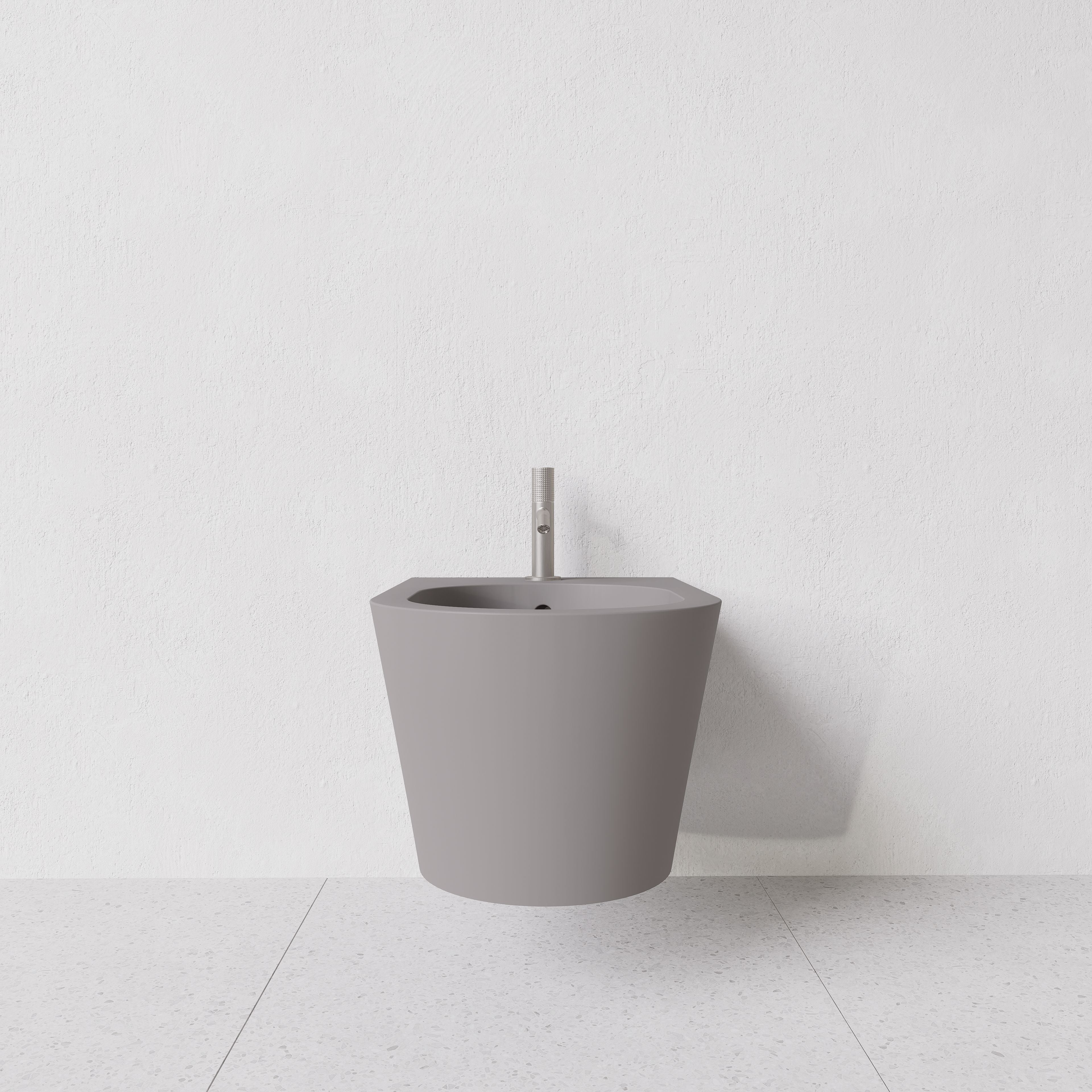 Bidet Hide round wall hung