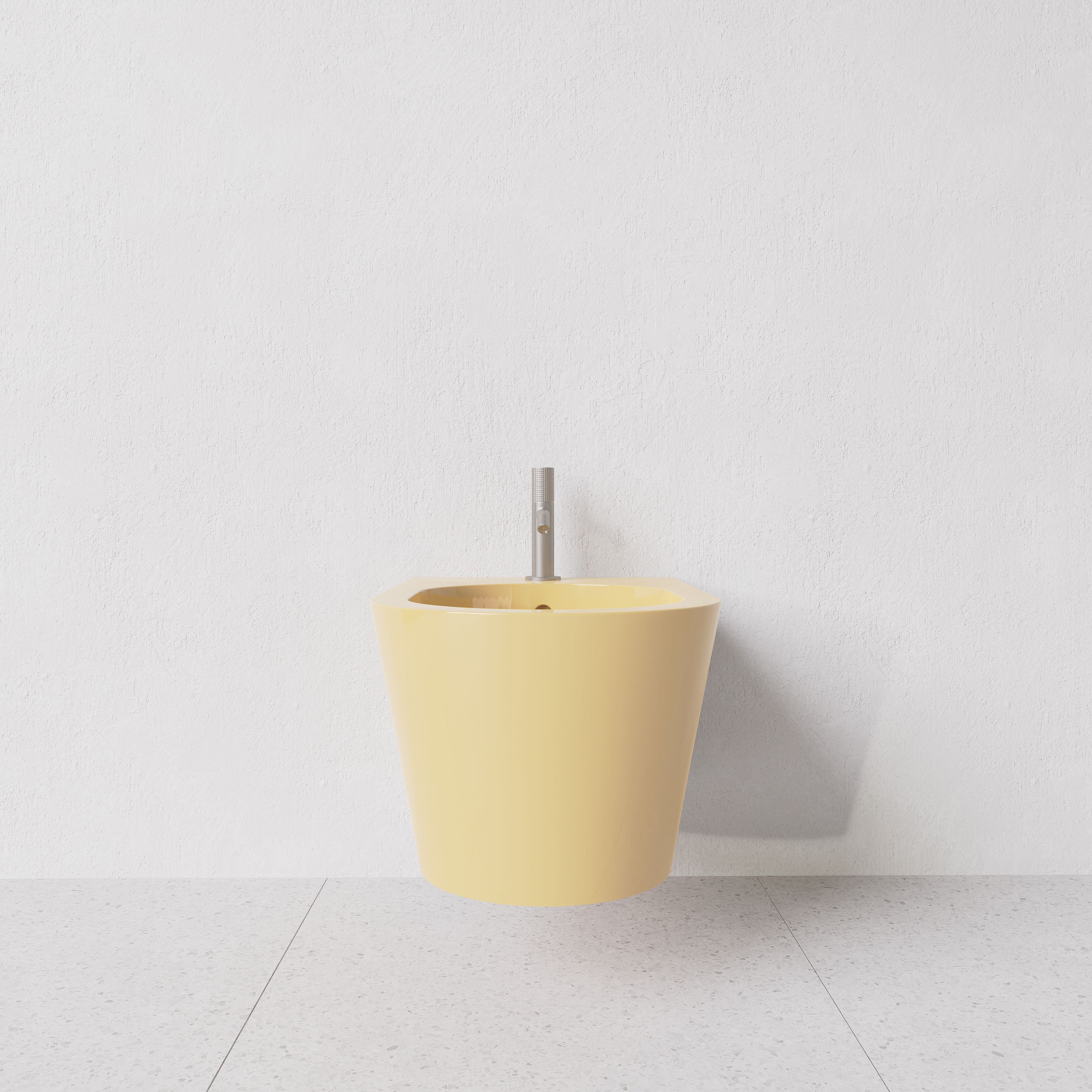 Bidet Hide round wall hung