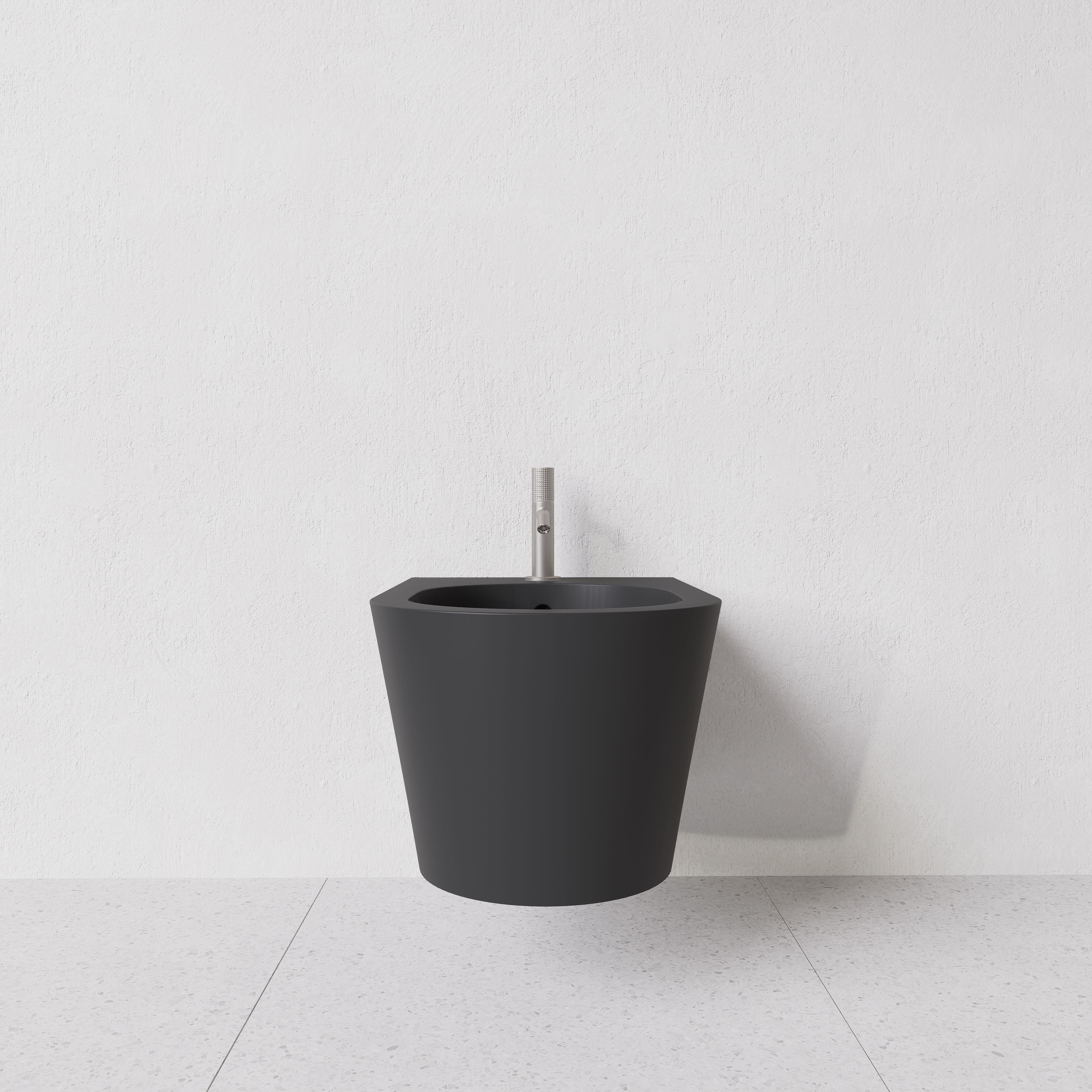 Bidet Hide round wall hung