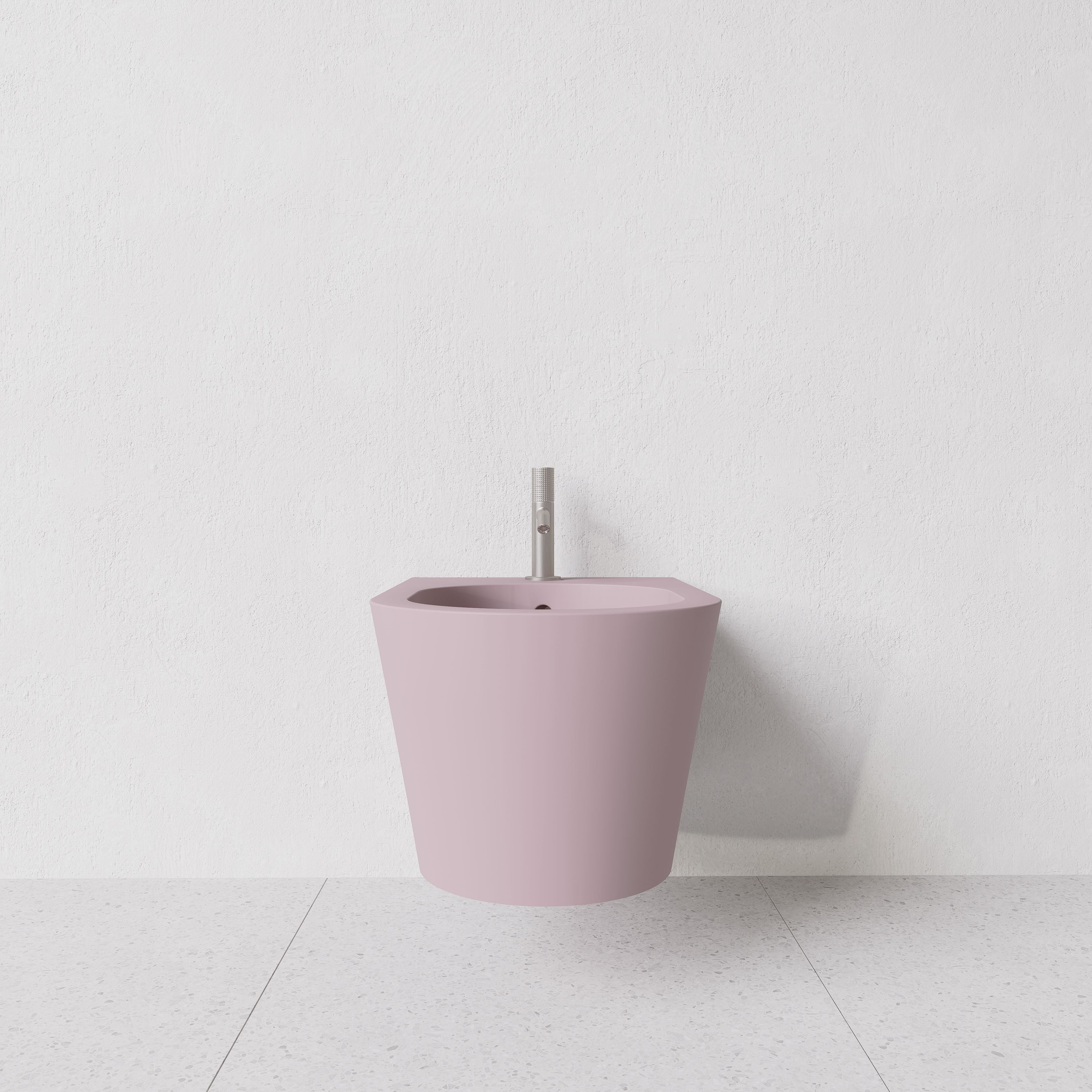 Bidet Hide round wall hung