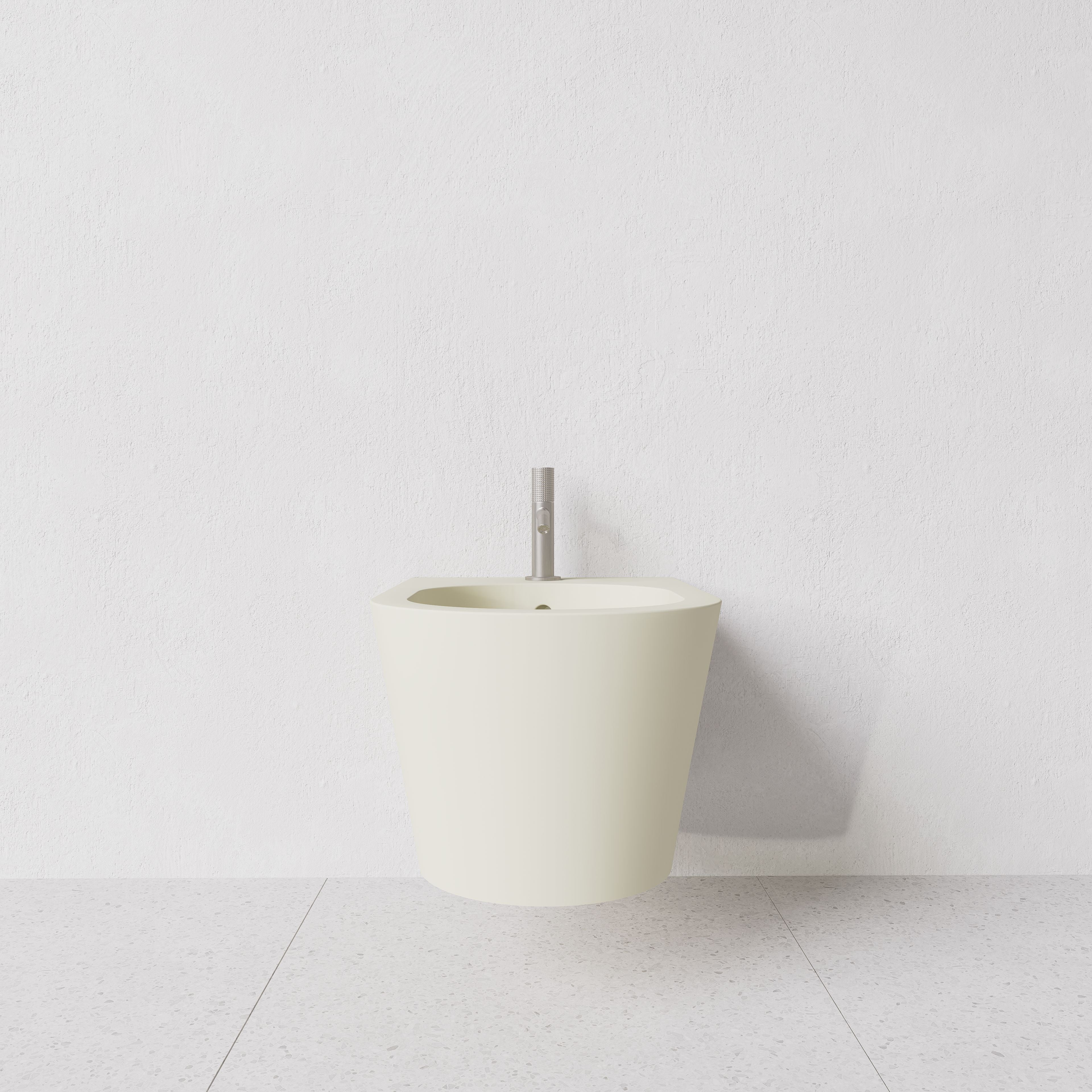 Bidet Hide round wall hung