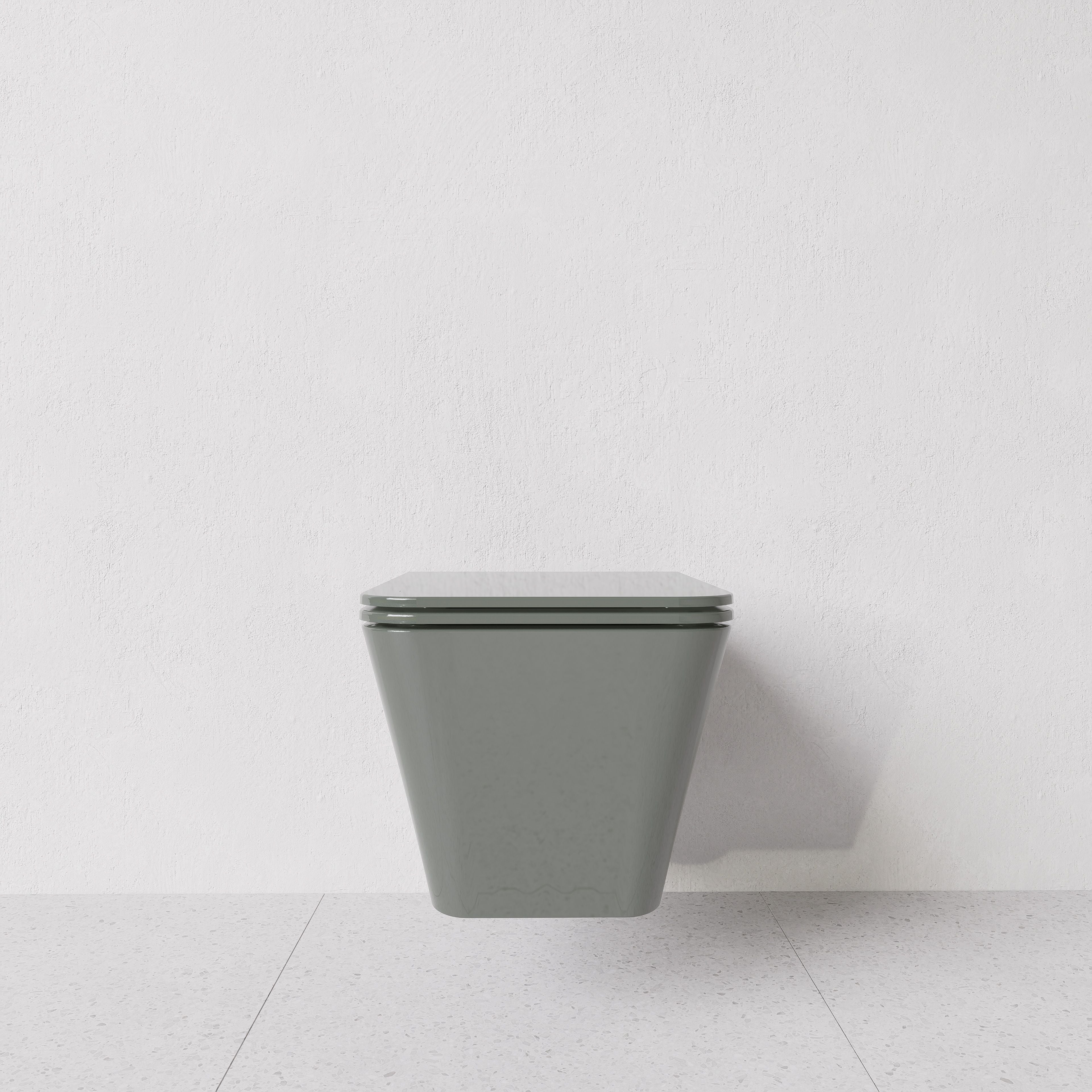 Toilet Hide square wall hung