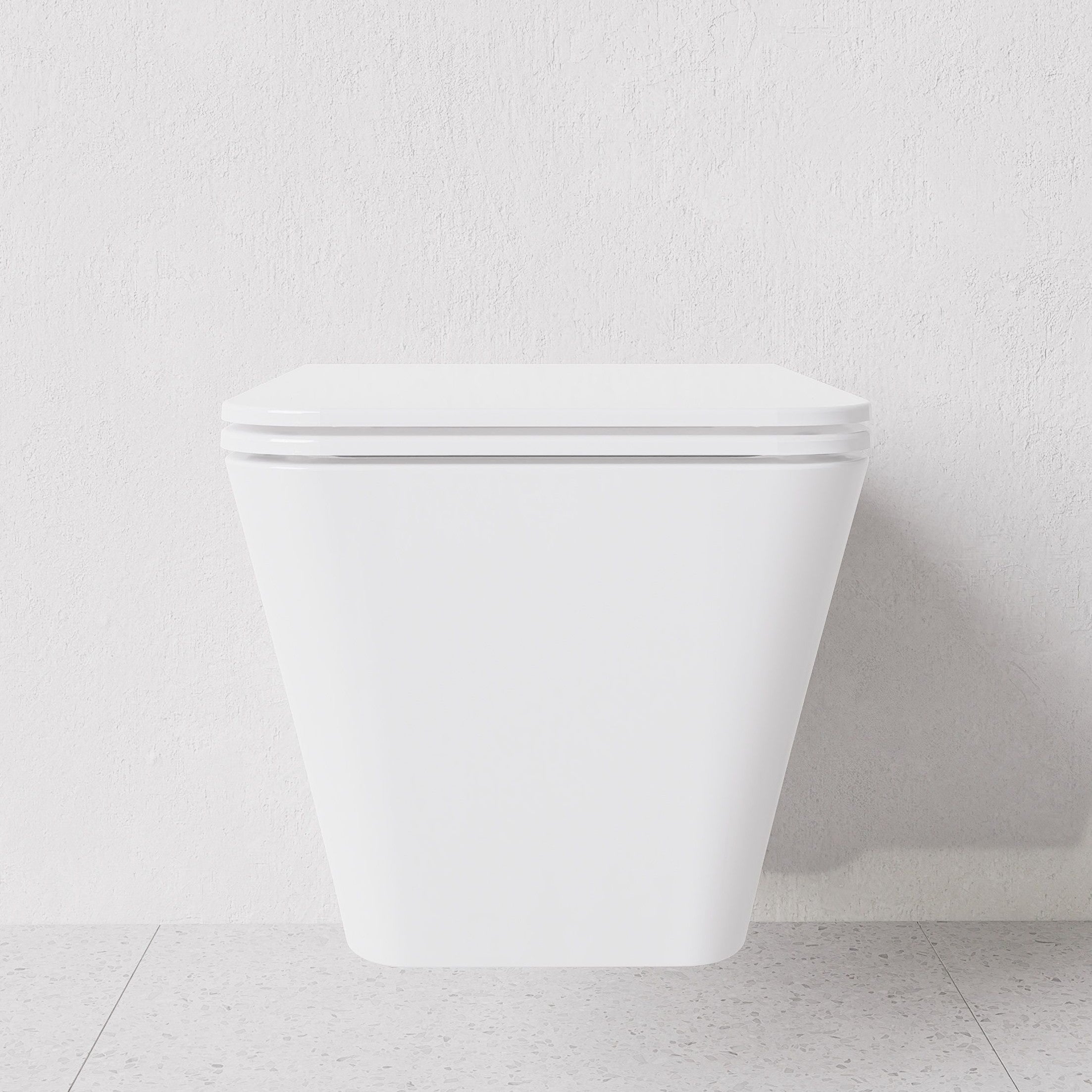 Toilet Hide square wall hung
