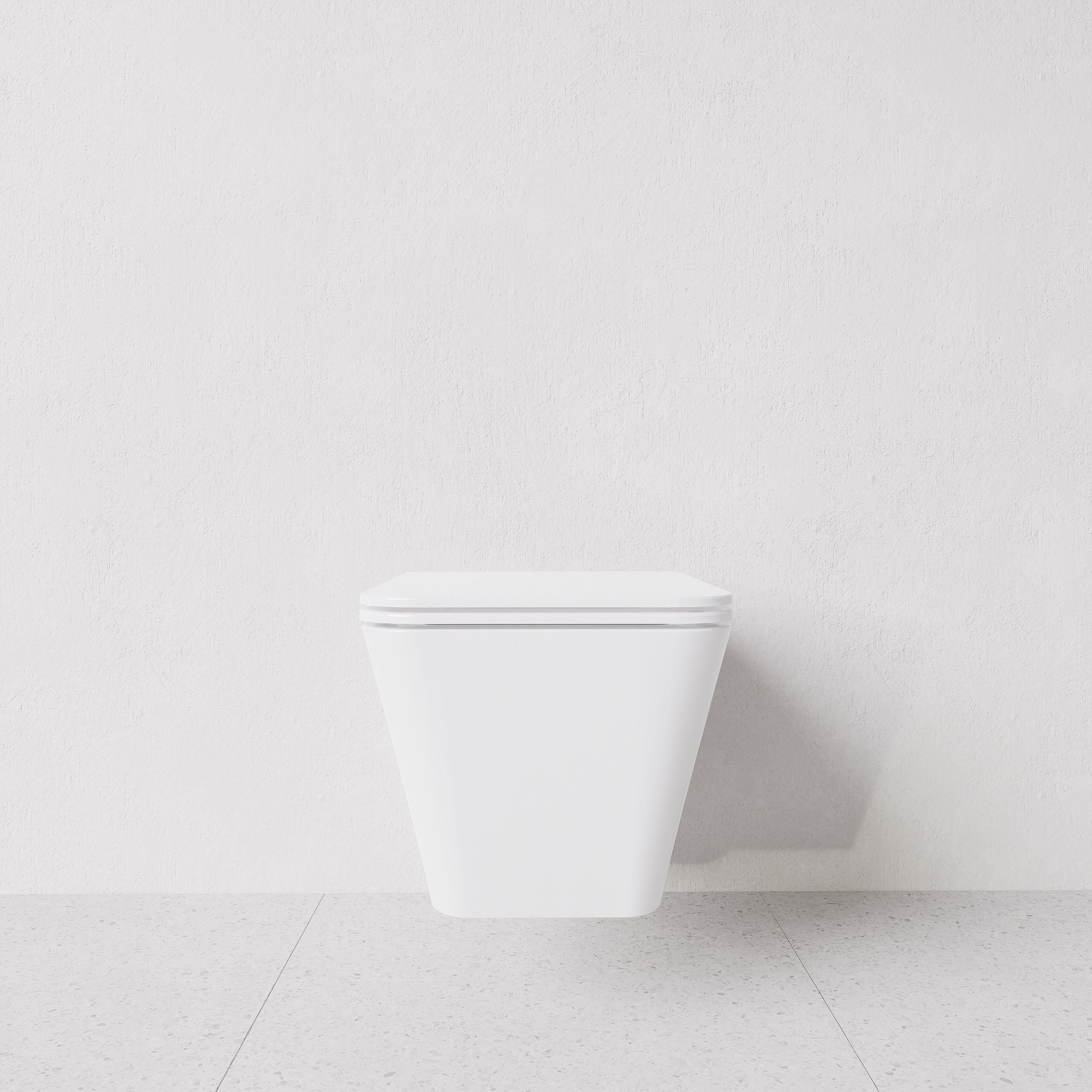 Toilet Hide square wall hung