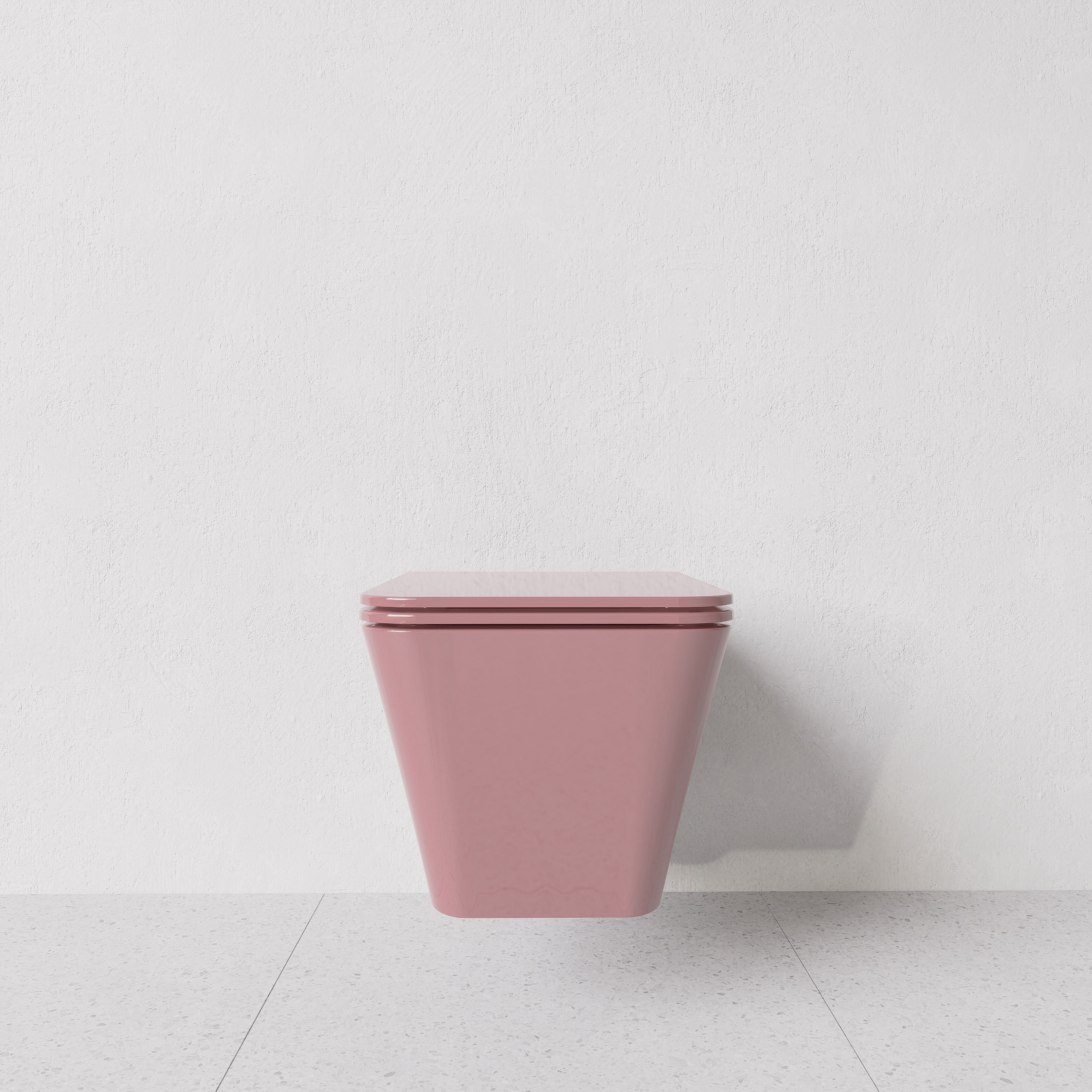 Toilet Hide square wall hung