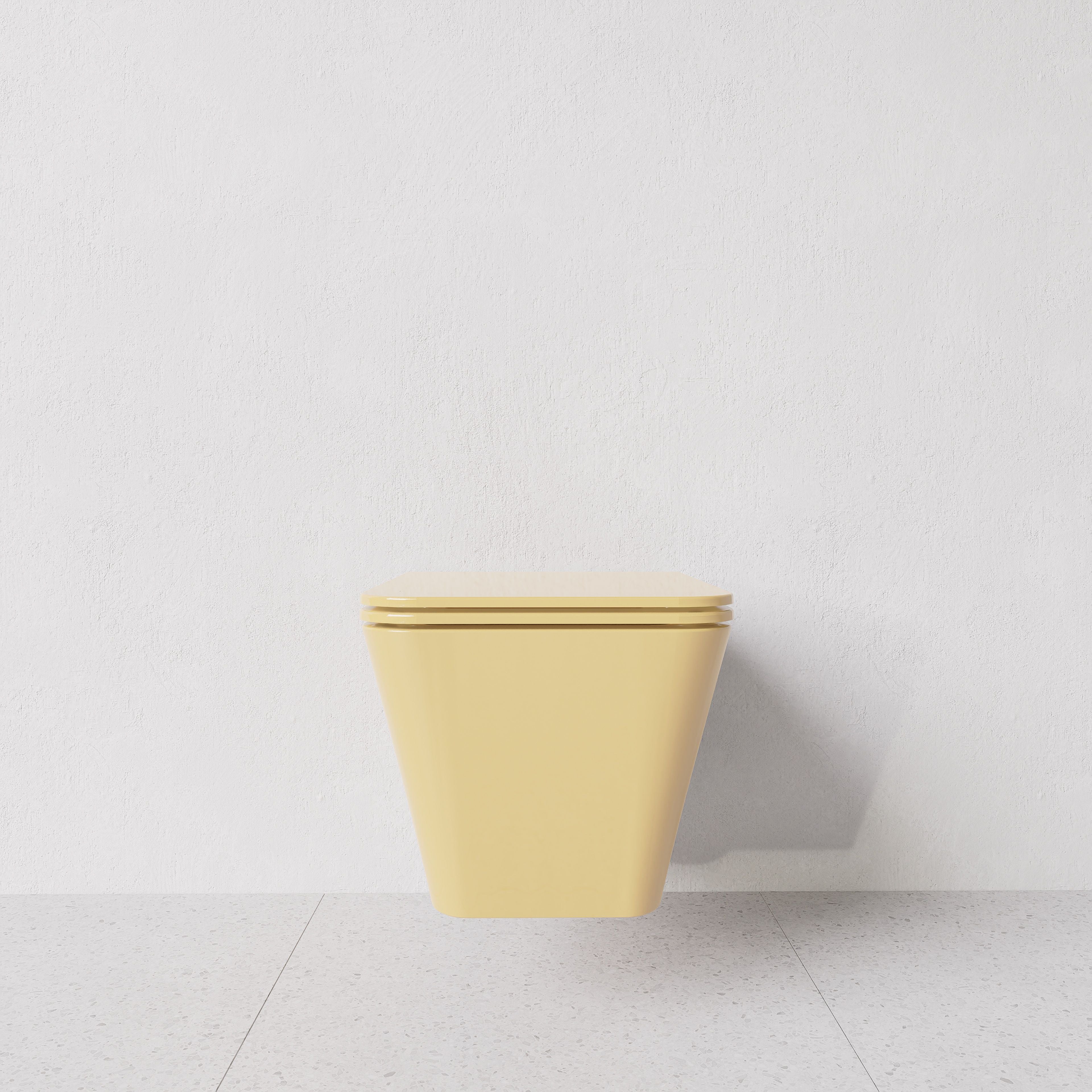 Toilet Hide square wall hung