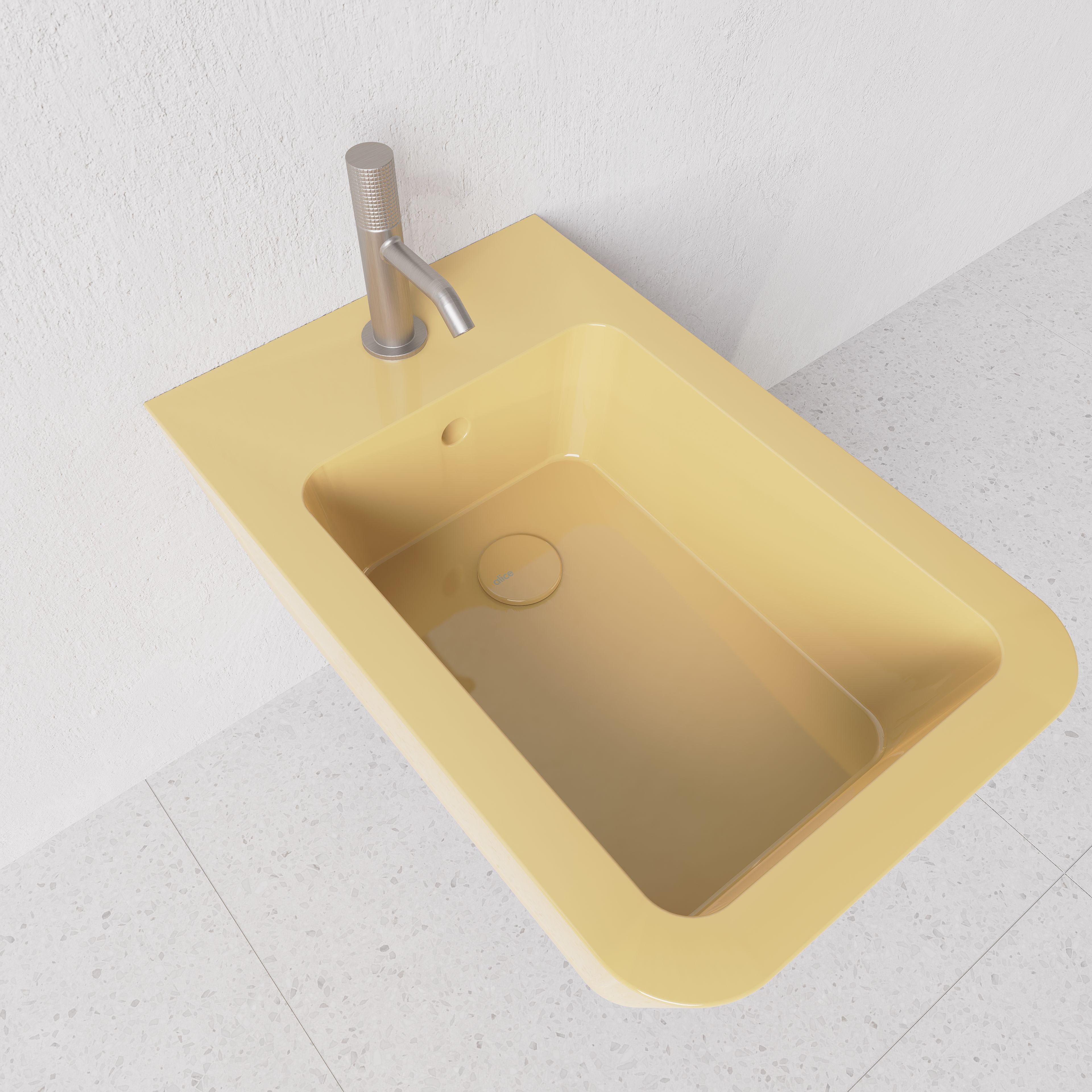 Bidet Hide square wall hung