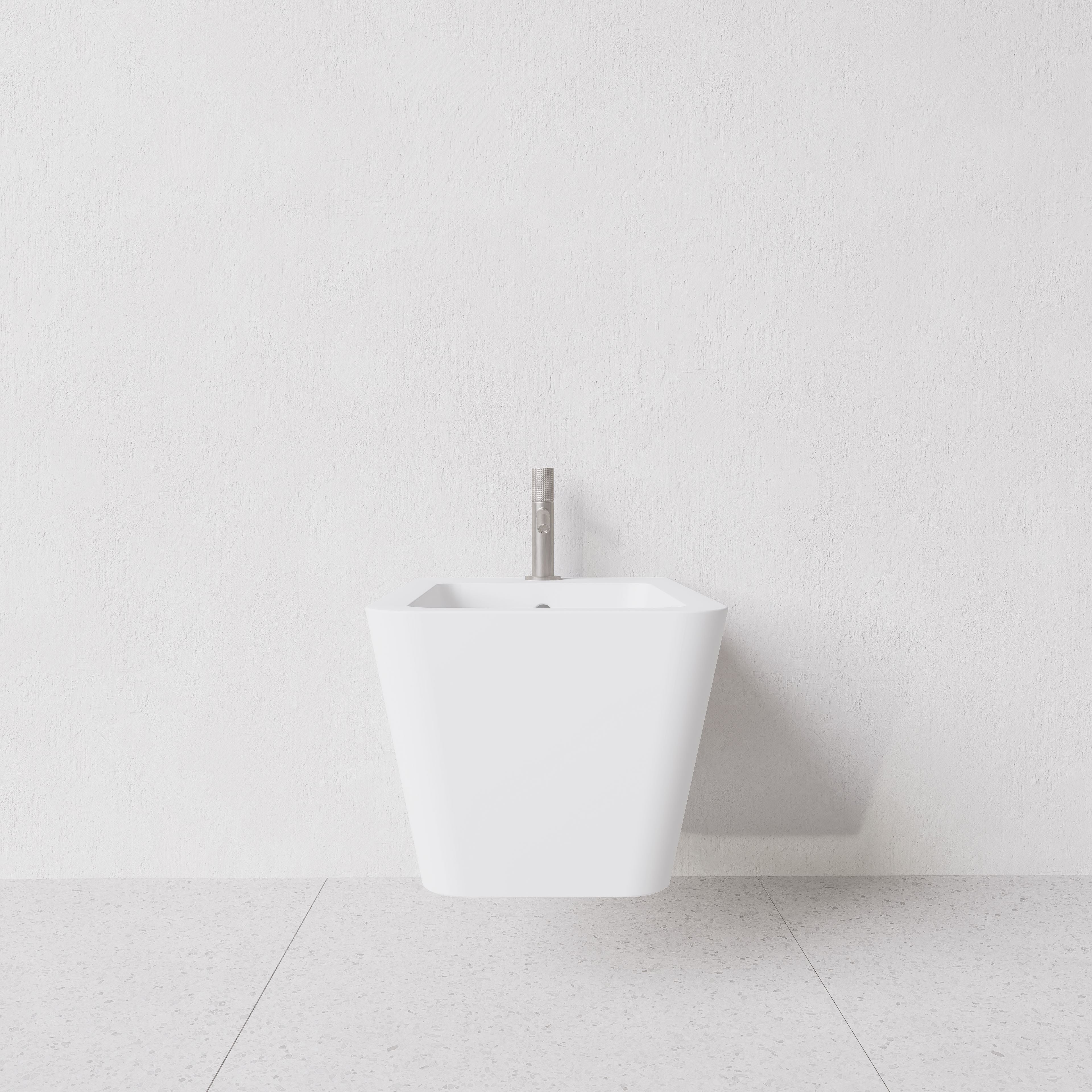 Bidet Hide square wall hung