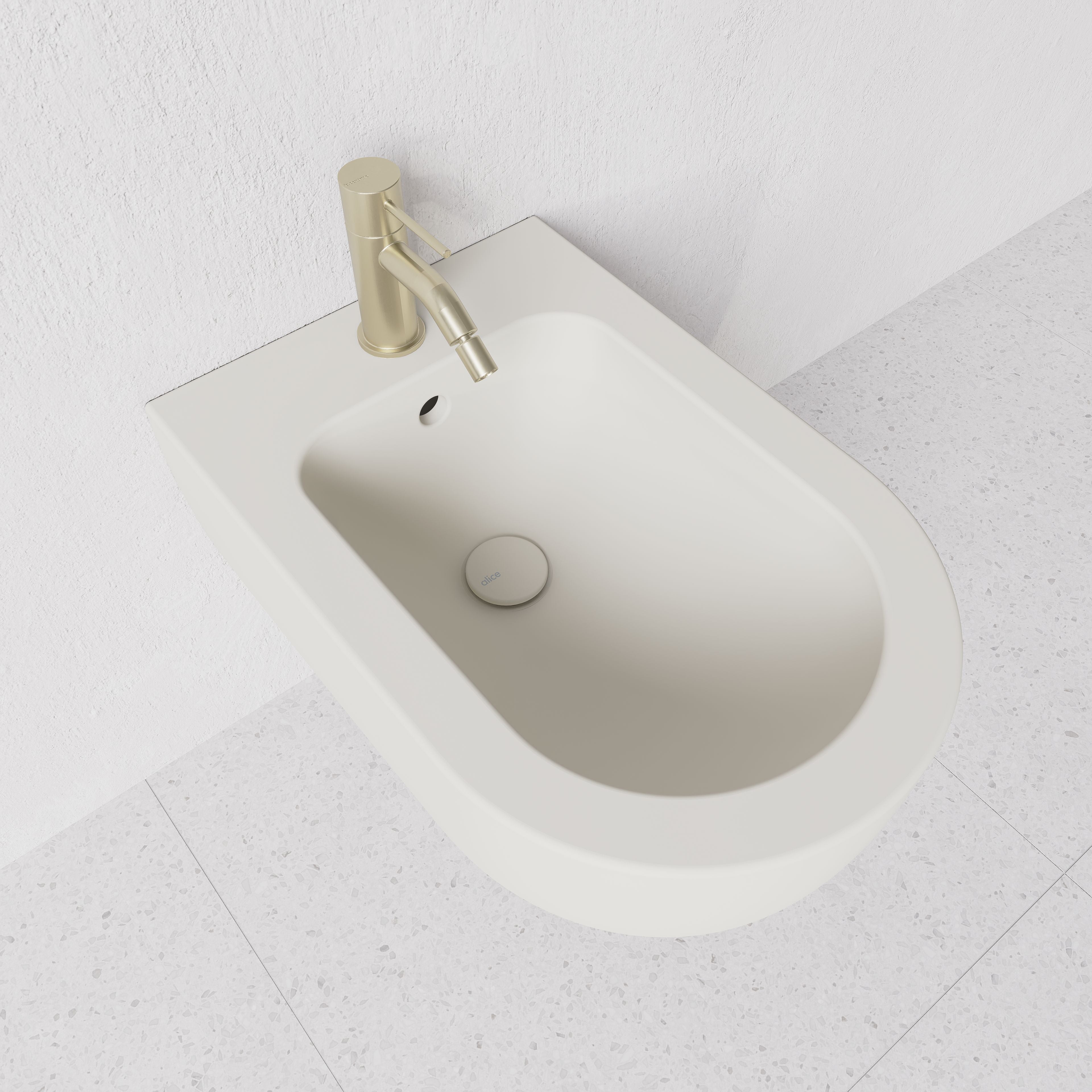 Bidet Unica 52 wall hung