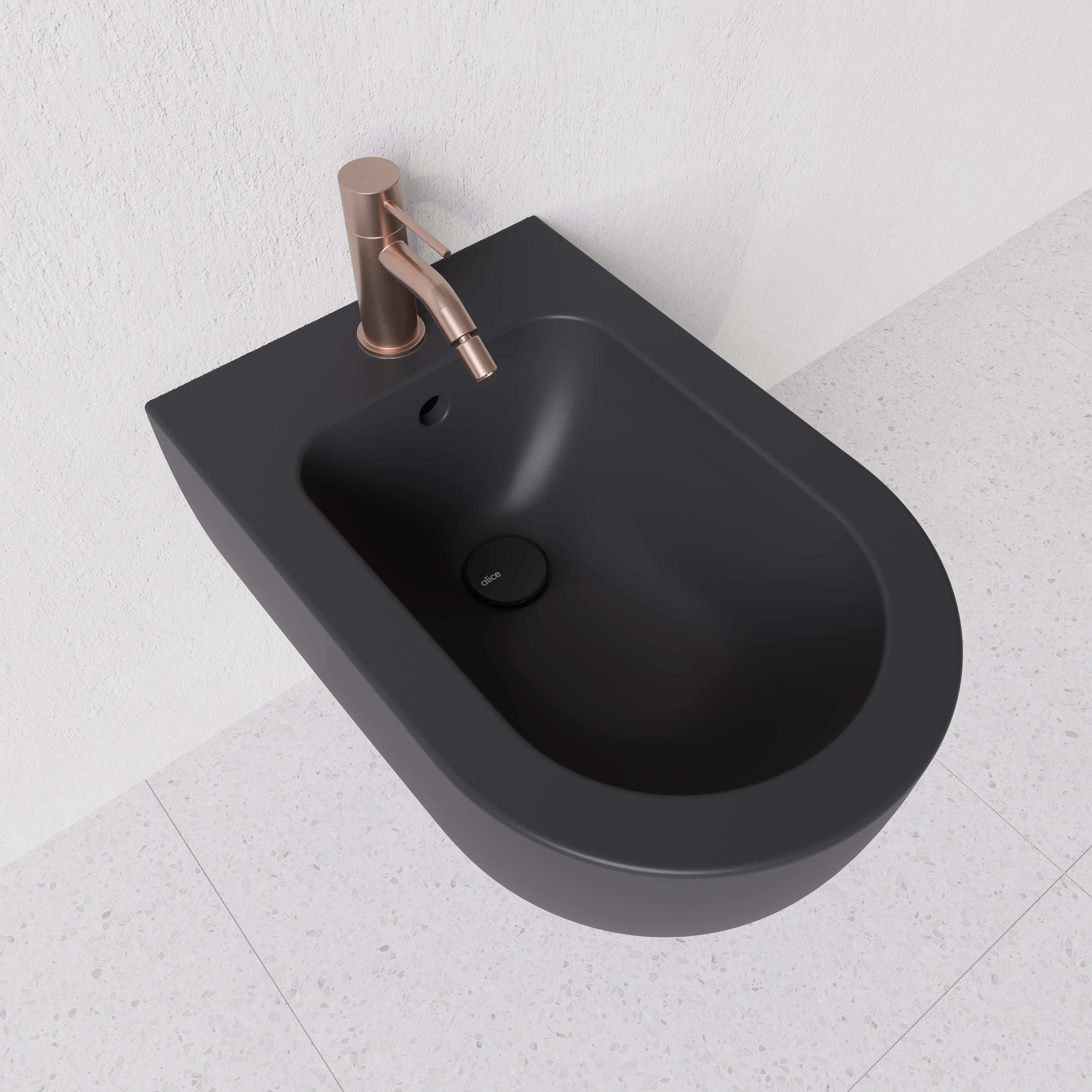 Bidet Unica 55 wall hung