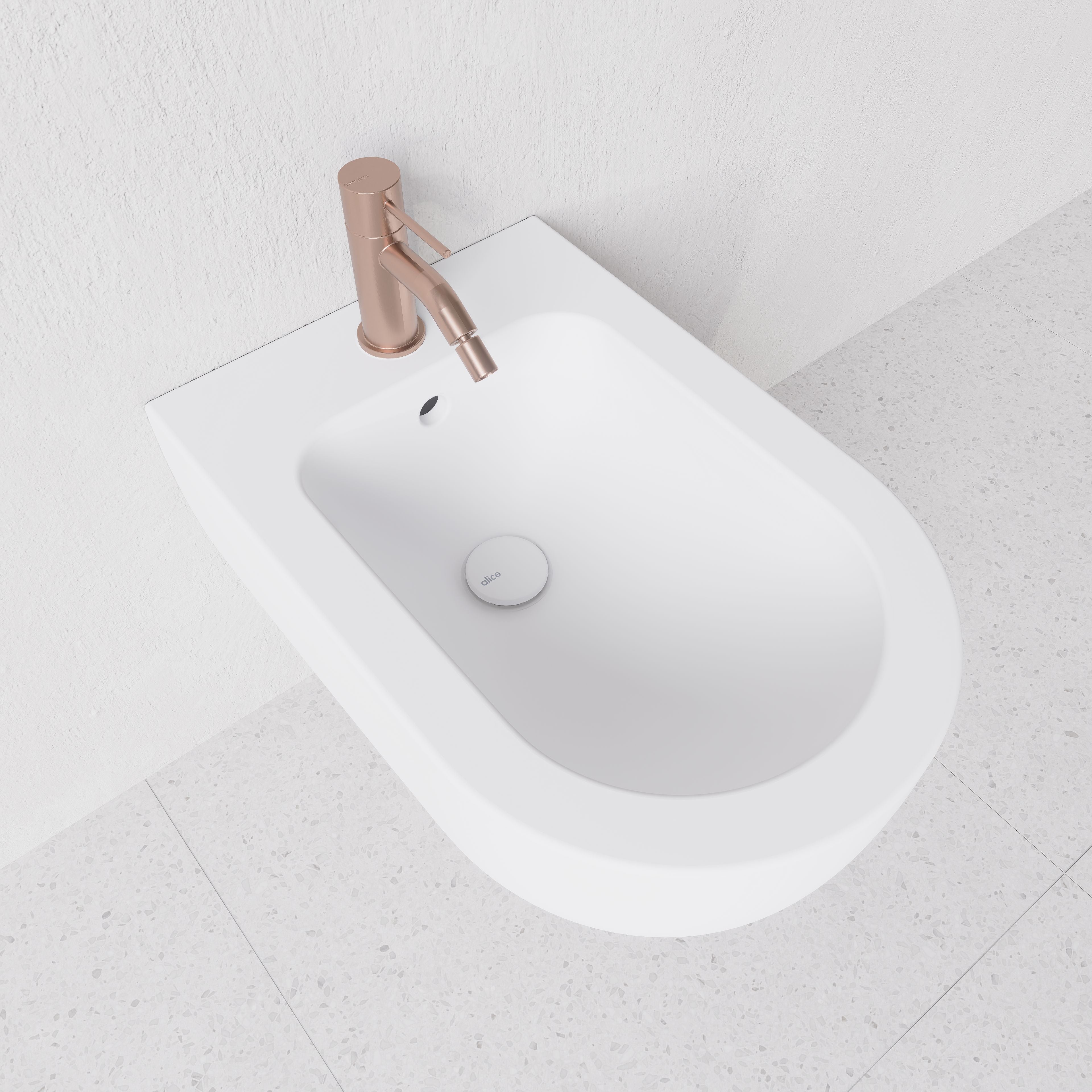 Bidet Unica 55 wall hung